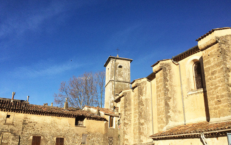 L'église de Villecroze