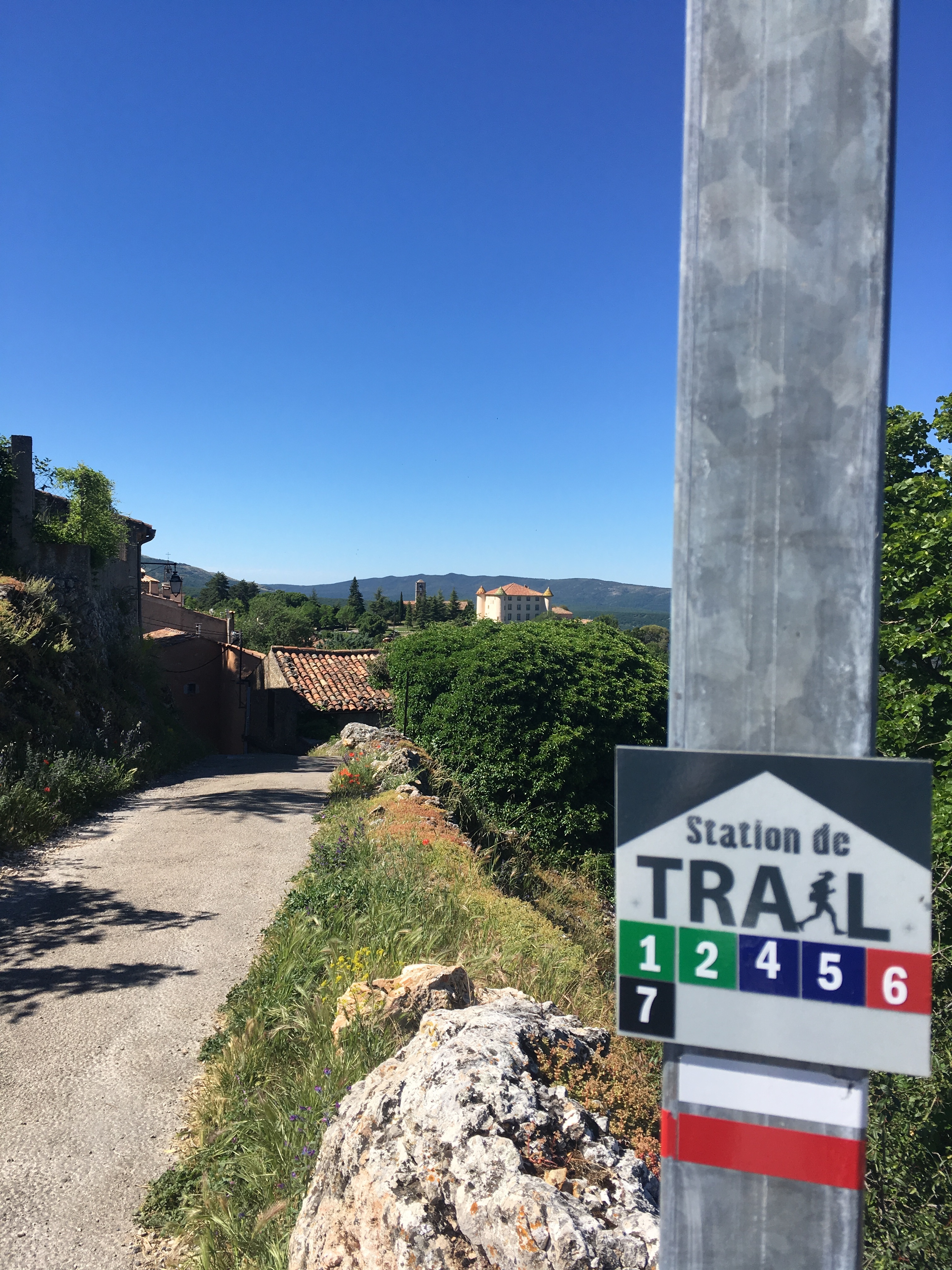 Photo Station de Trail® Aiguines - Var - Verdon