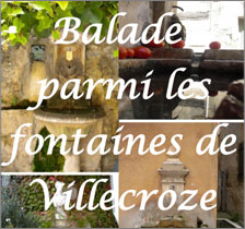 fontaines villecroze