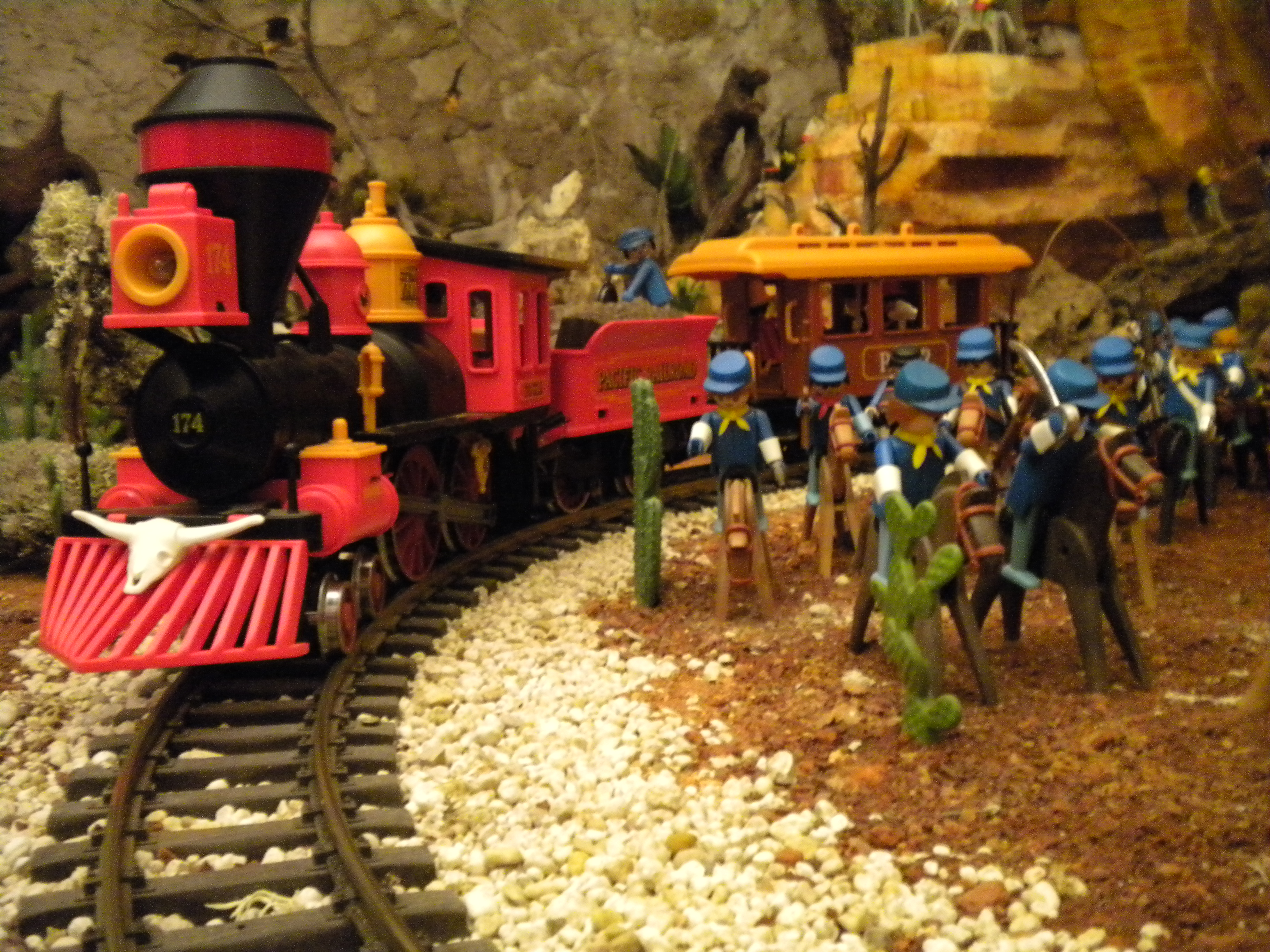 Le train - Décor 