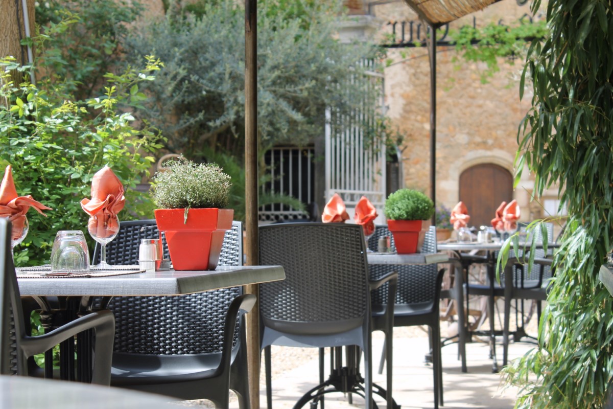 Terrasse - Auberge de la Tour