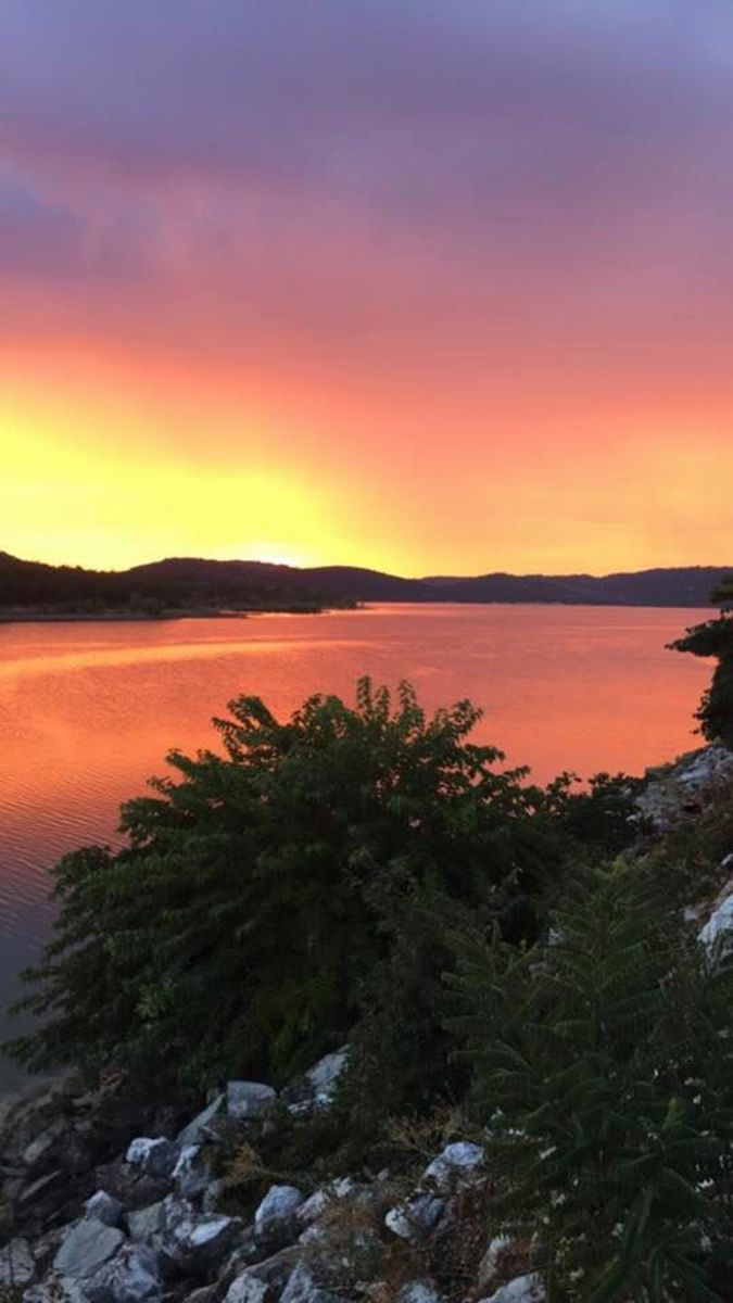 Coucher de soleil - Le bouchon