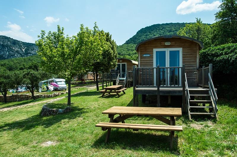 Roulotte - Camping de l'Aigle