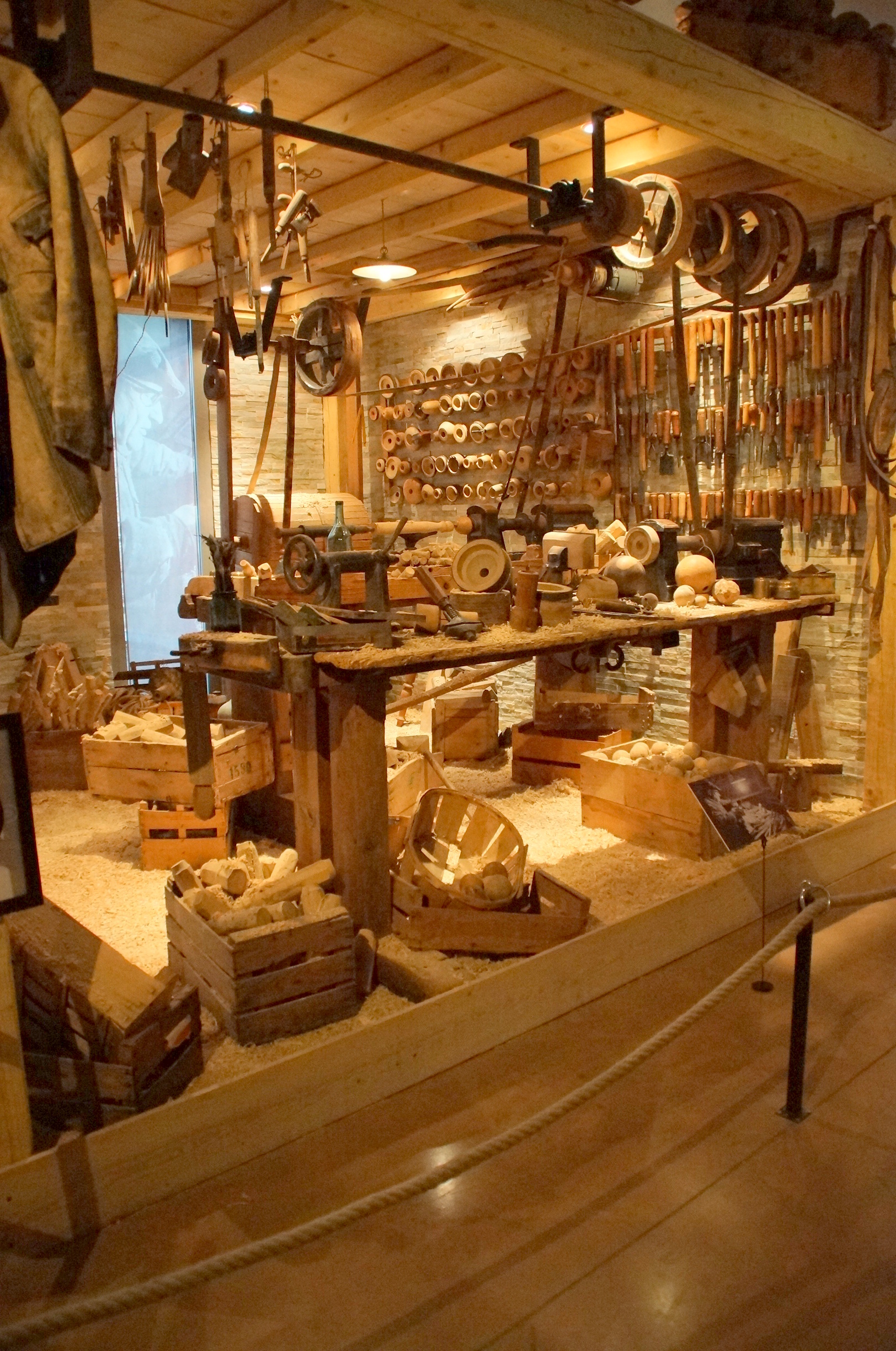 Atelier - Musée des tourneurs sur bois