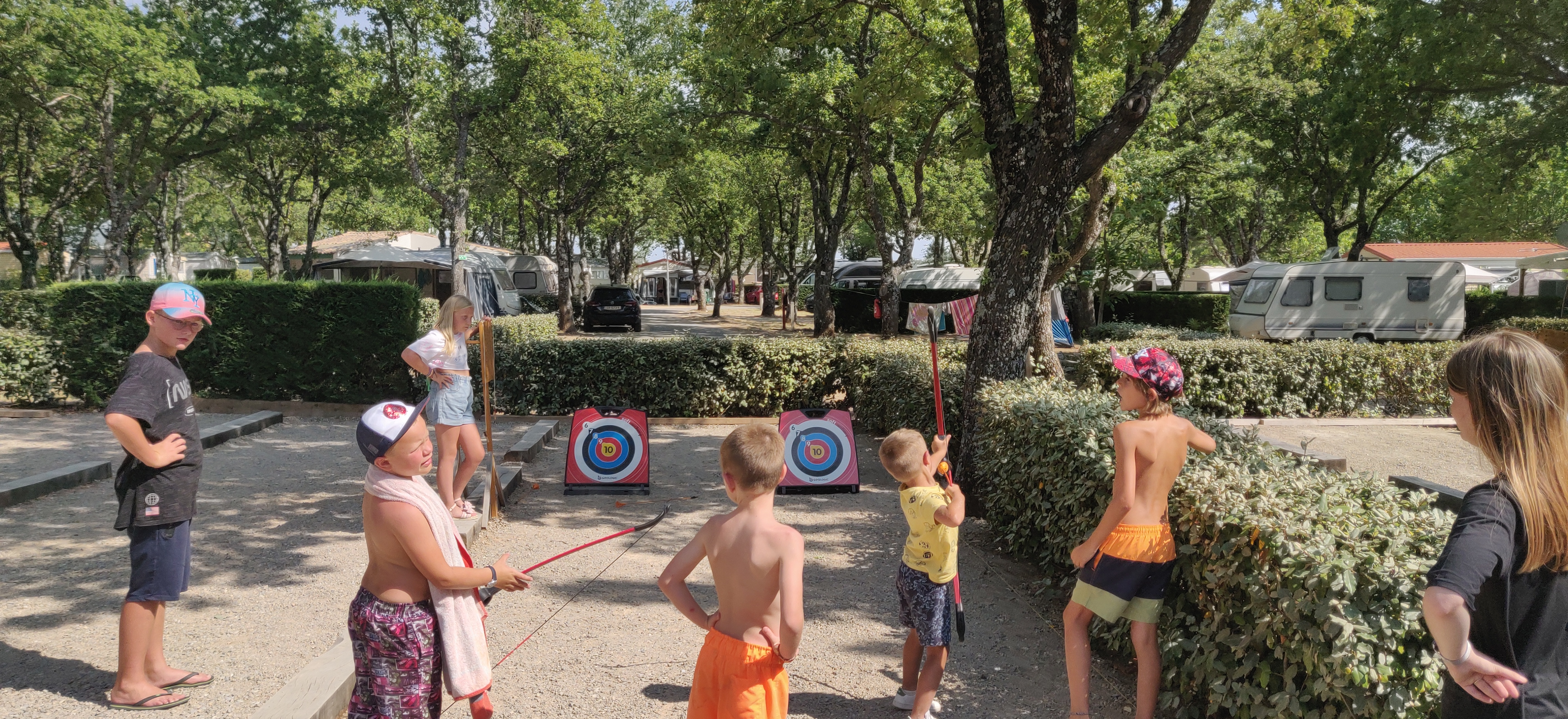 Tir à l'arc - Campasun Camping International_Aups