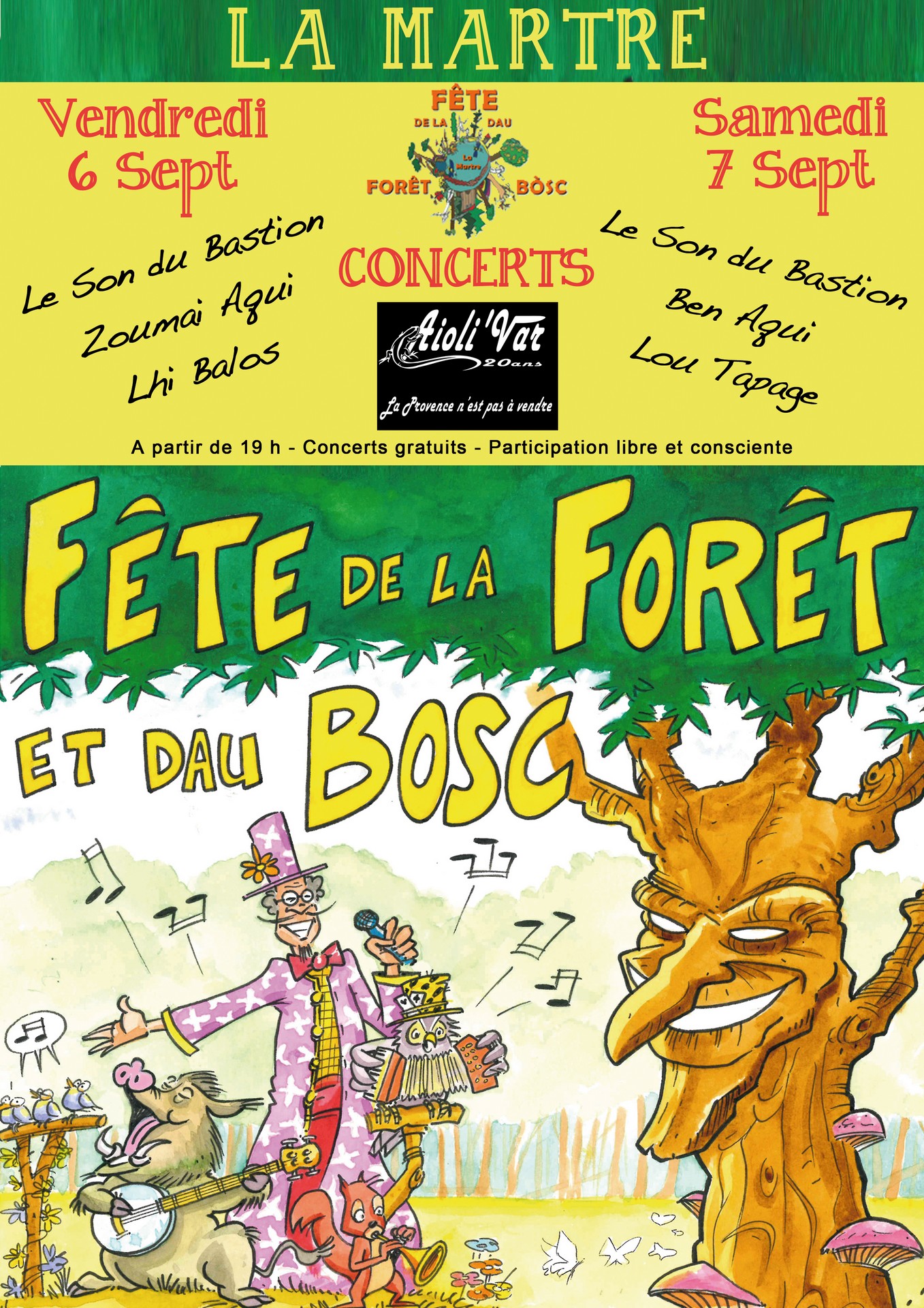 Concert de la Fête du Bois Événement