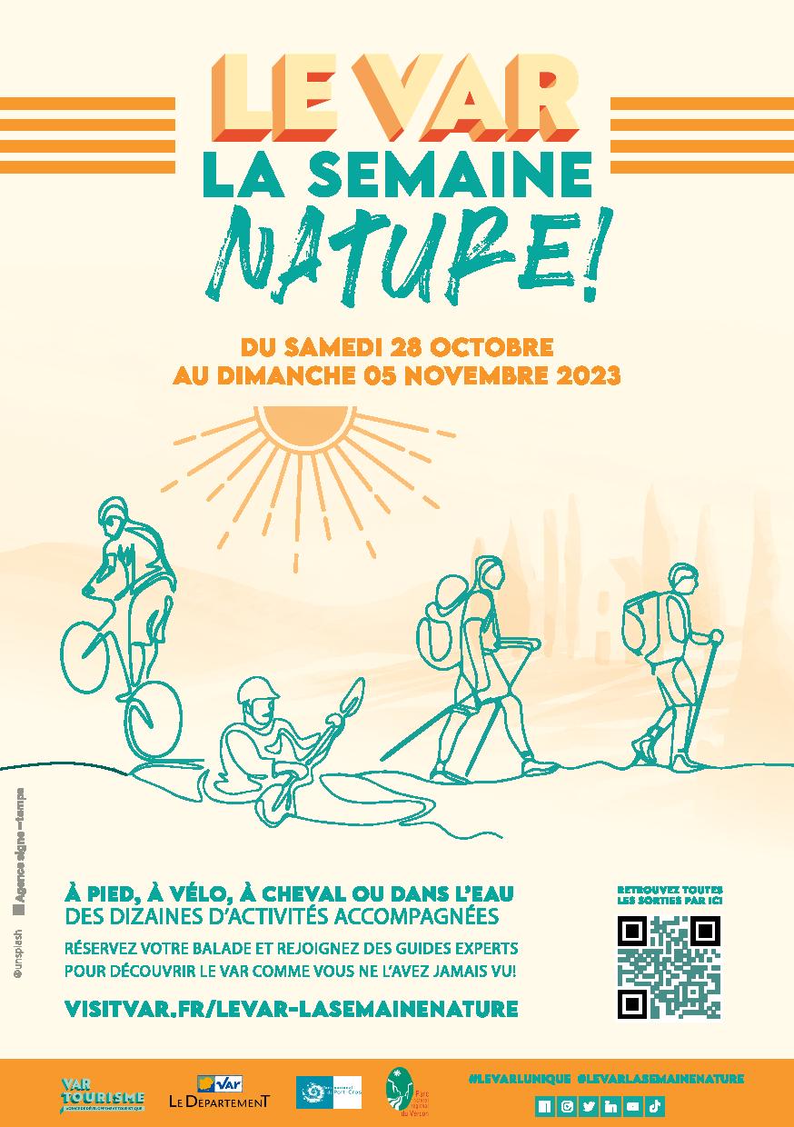 Affiche 2023 - Le Var, la Semaine Nature !