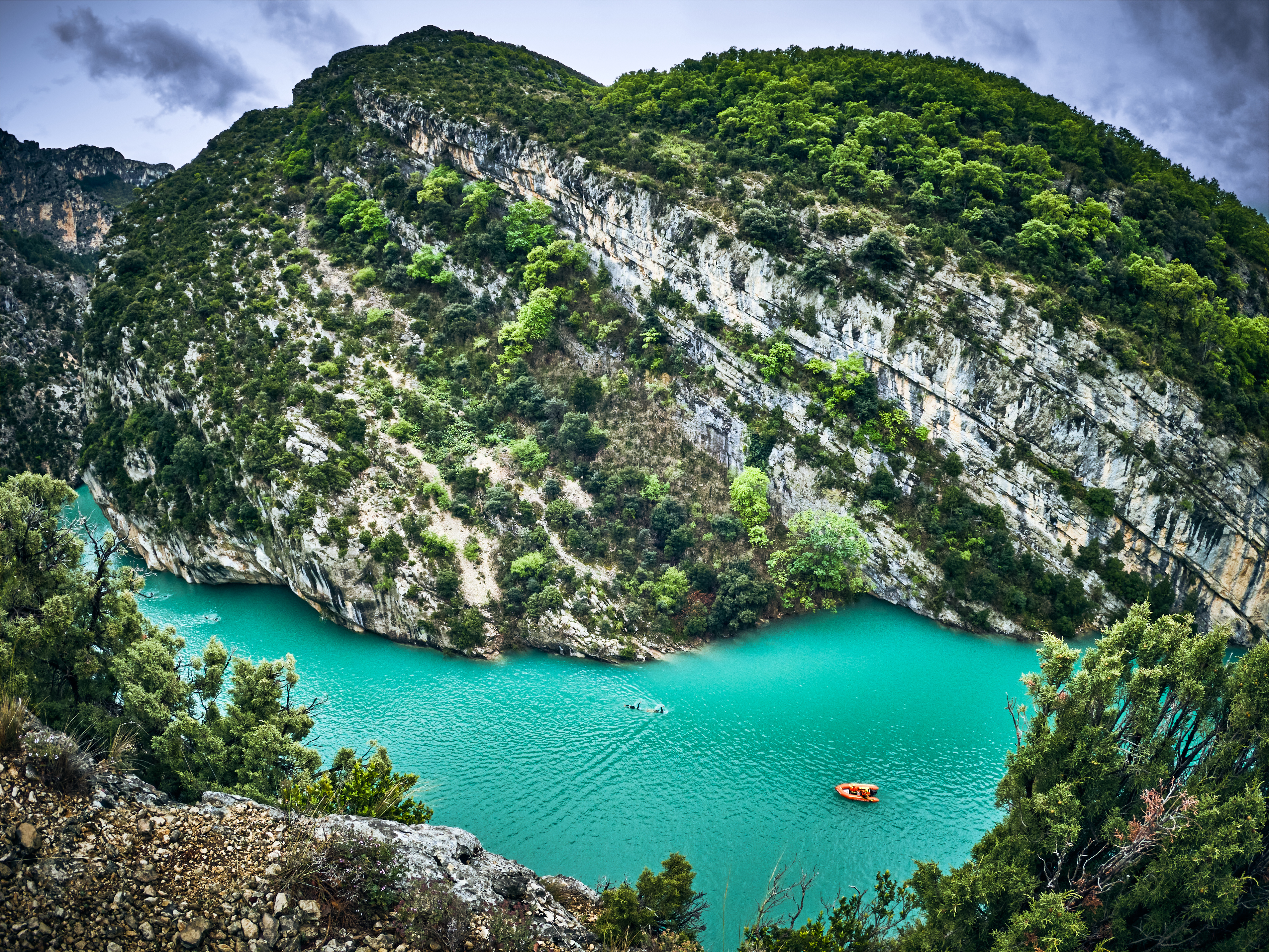 Entrée des Gorges - SWIMRUNMAN Gorges du Verdon
