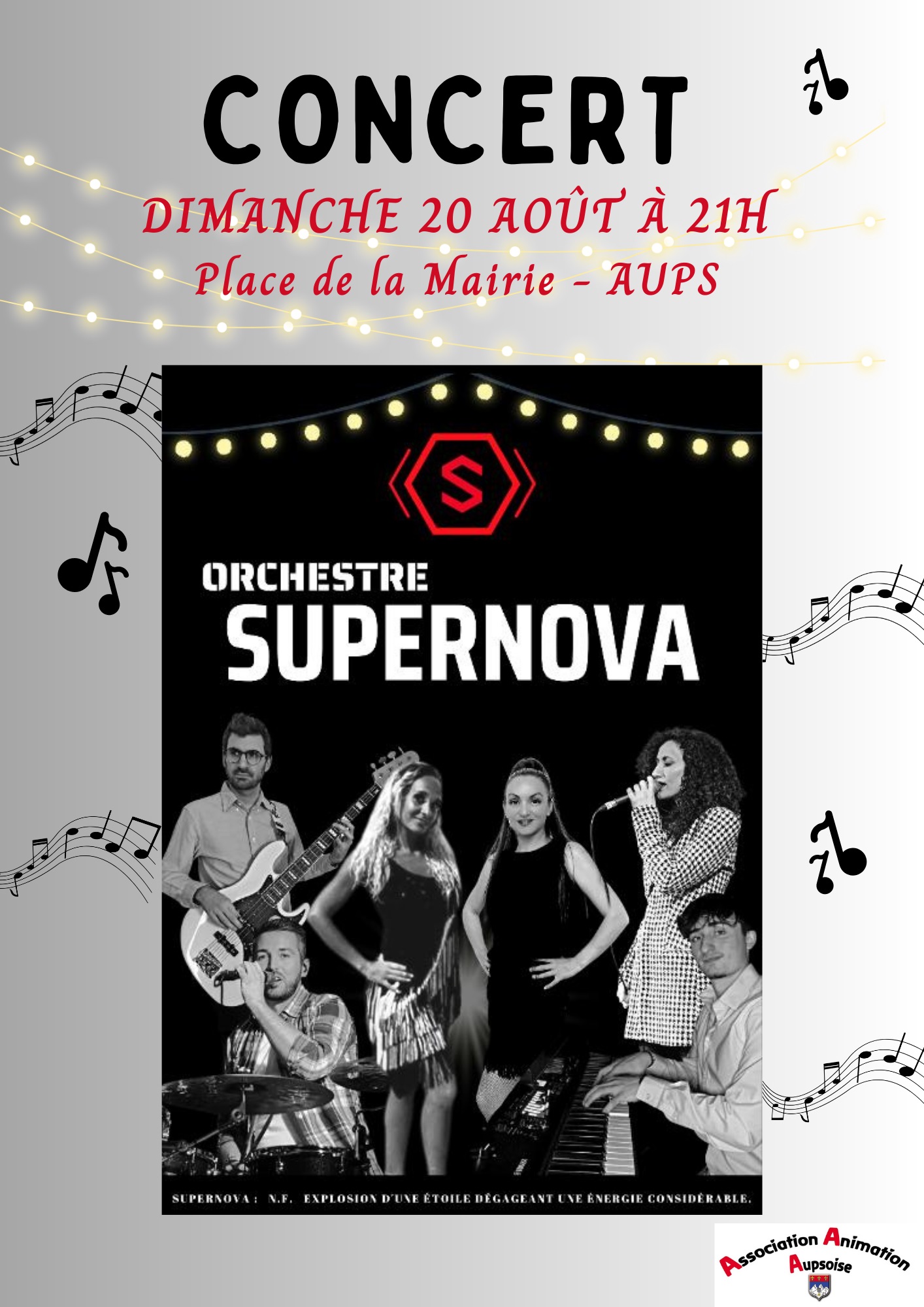 Affiche 2023 - Orchestre SuperNova