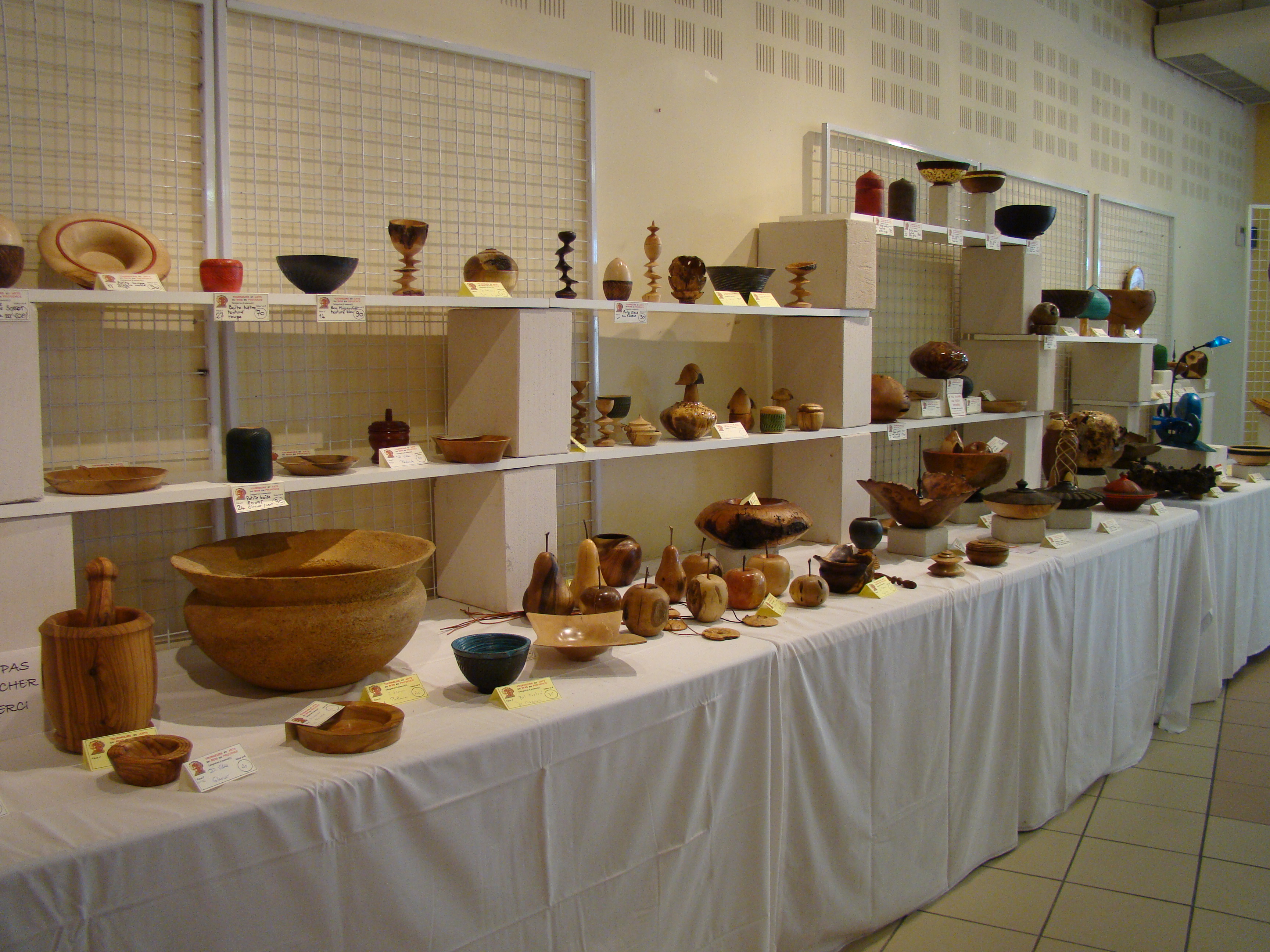 Exposition - Journées du Bois Tourné