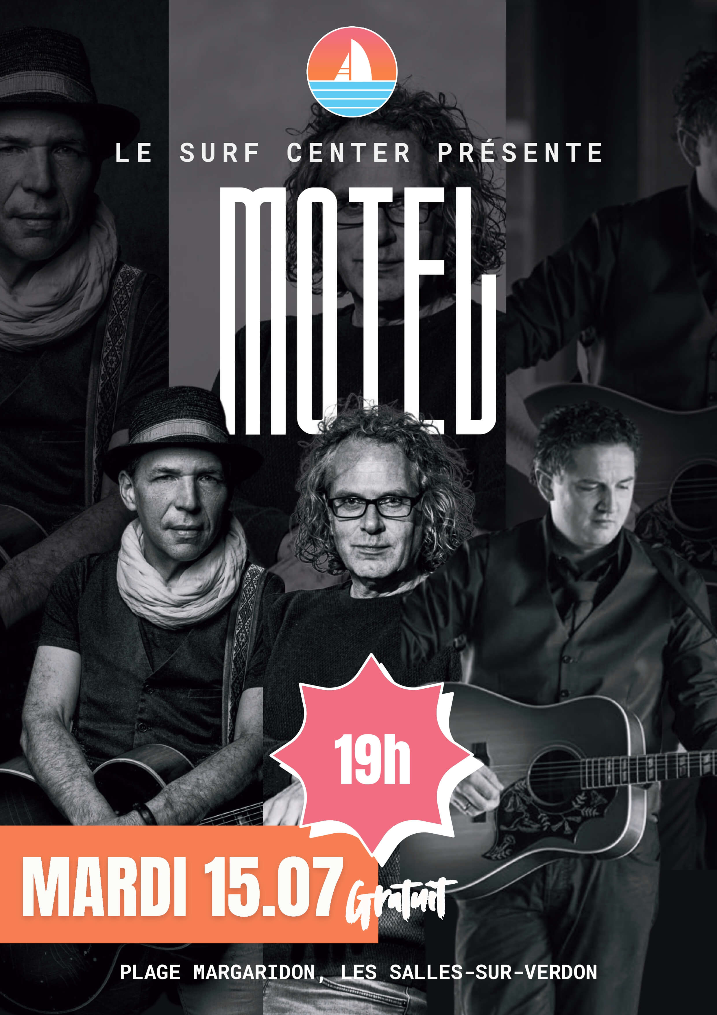 Motel - Concerts au Surf Center