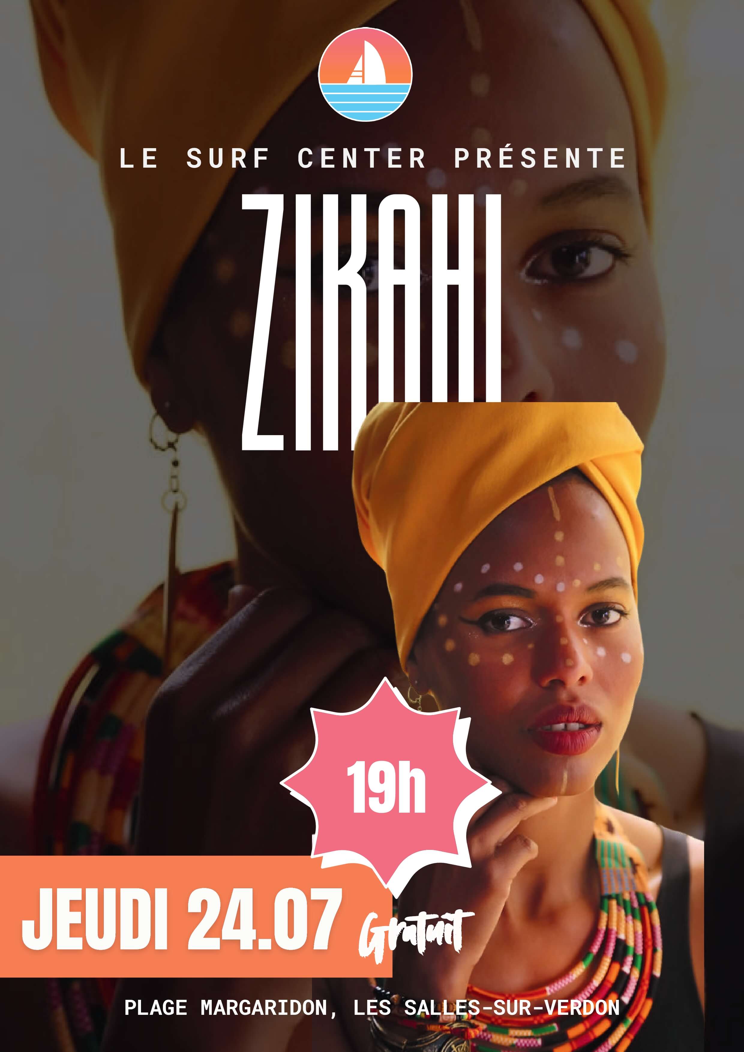 Zikahi - Concerts au Surf Center