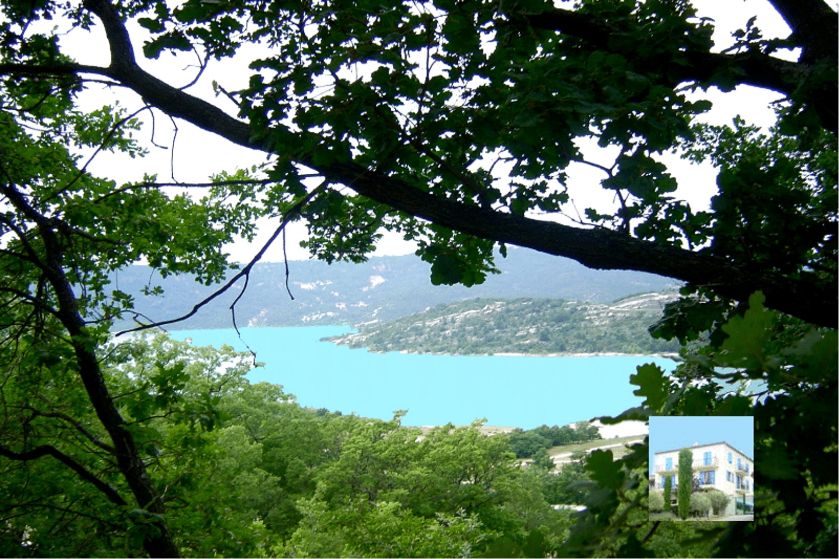 Vue sur le lac - Hôtel Sainte Anne