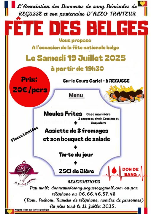 Fête des belges_Régusse