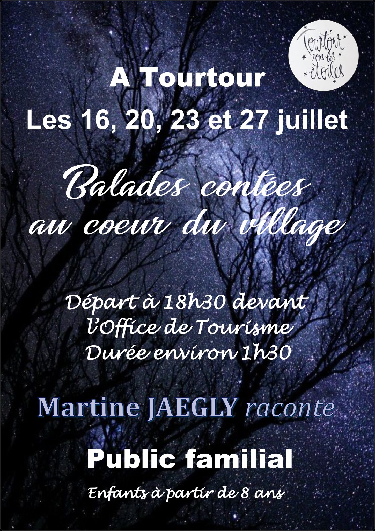 Balades contées - Festival Tourtour sous les étoiles