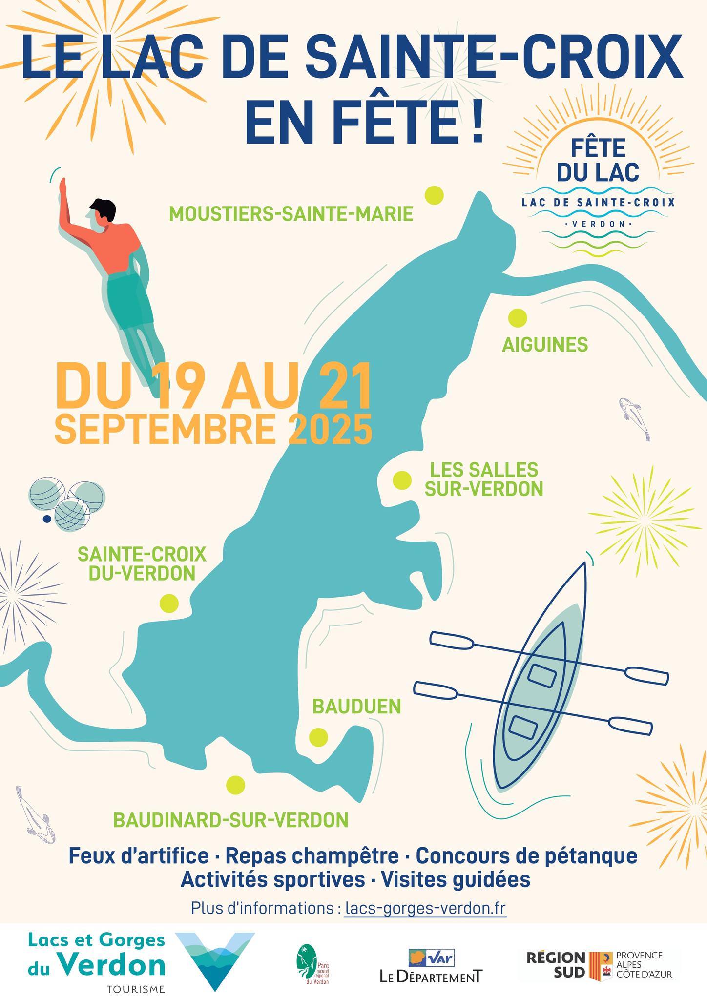 Le Lac de Sainte-Croix en fête