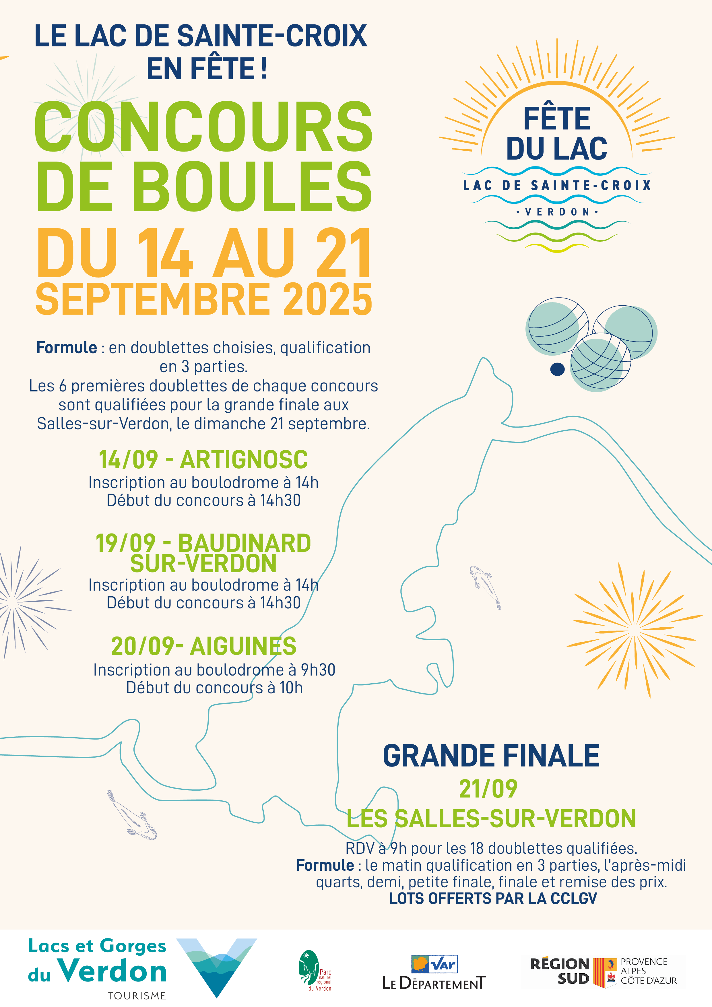Le Lac de Sainte-Croix en fête