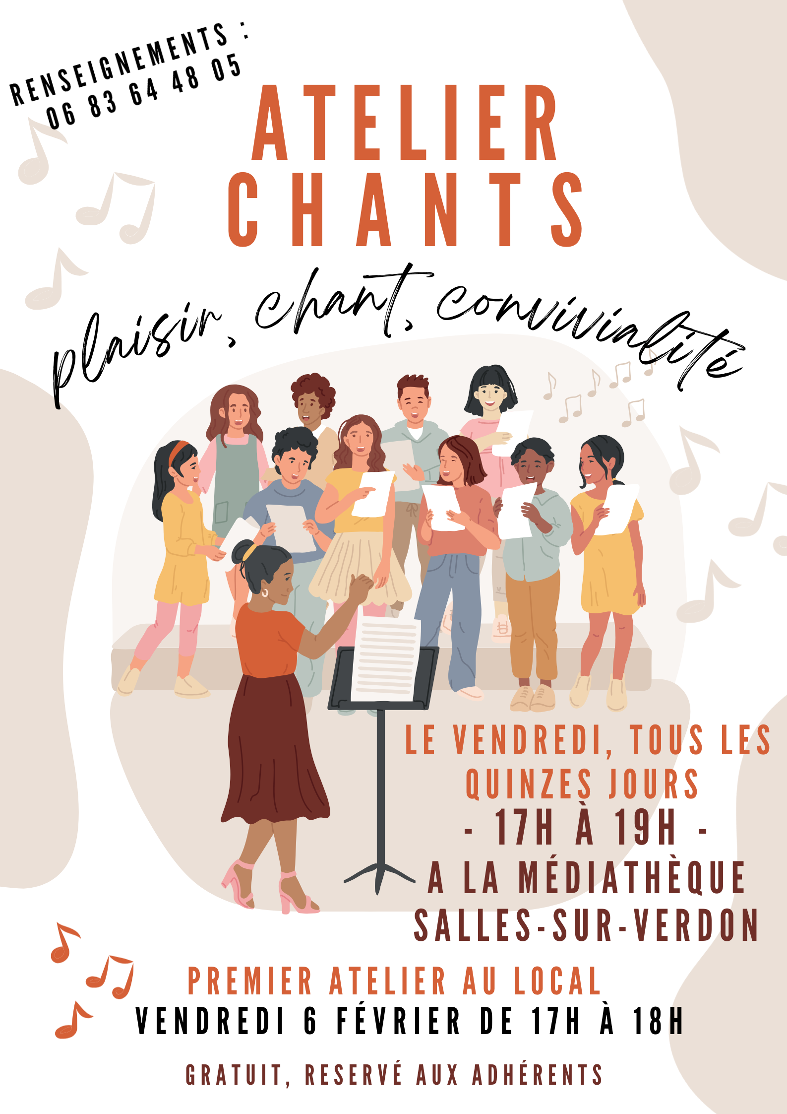 Chant - Activités de la Clique Salloise