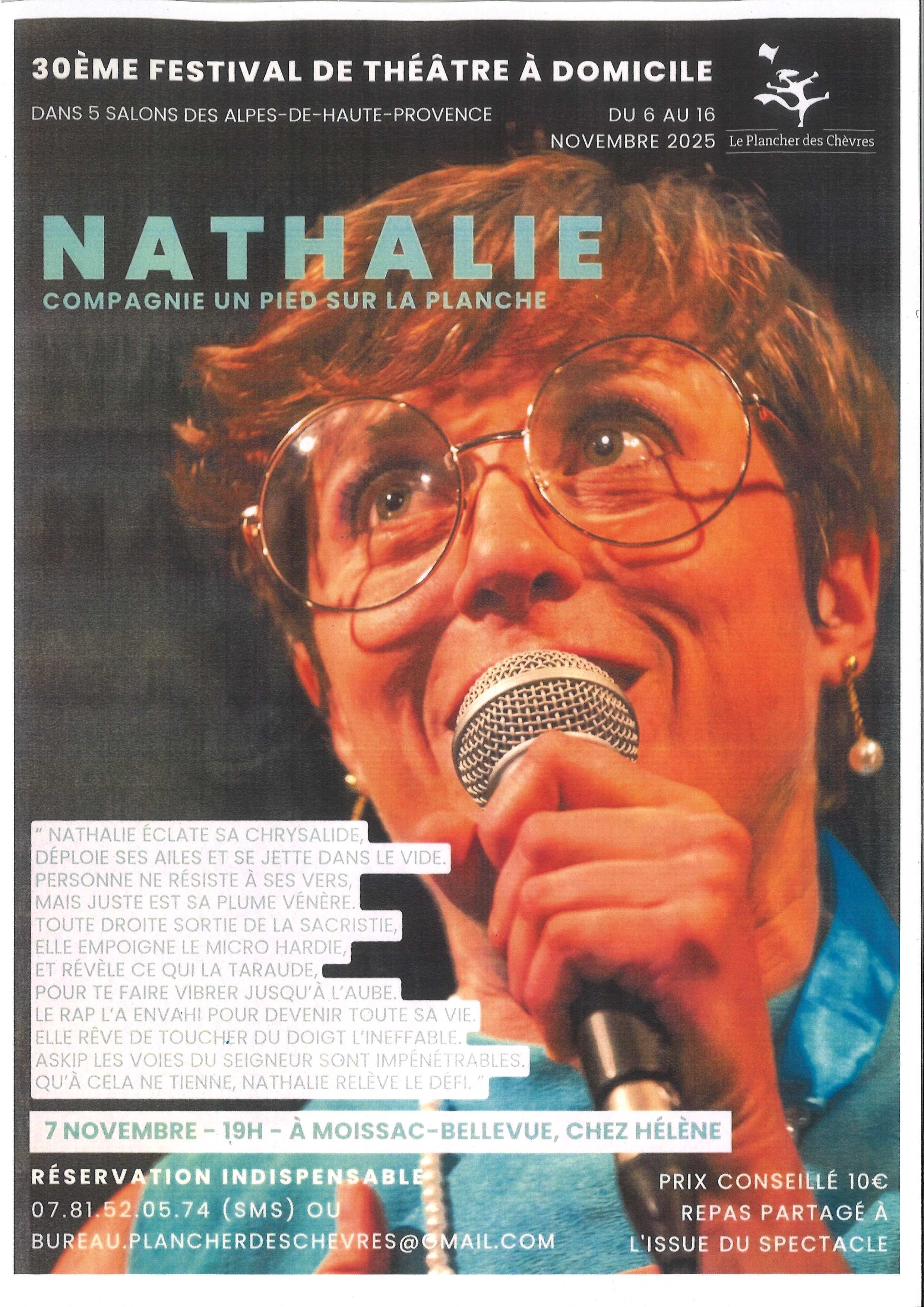 30e festival itinérant de théâtre à domicile_Villecroze
