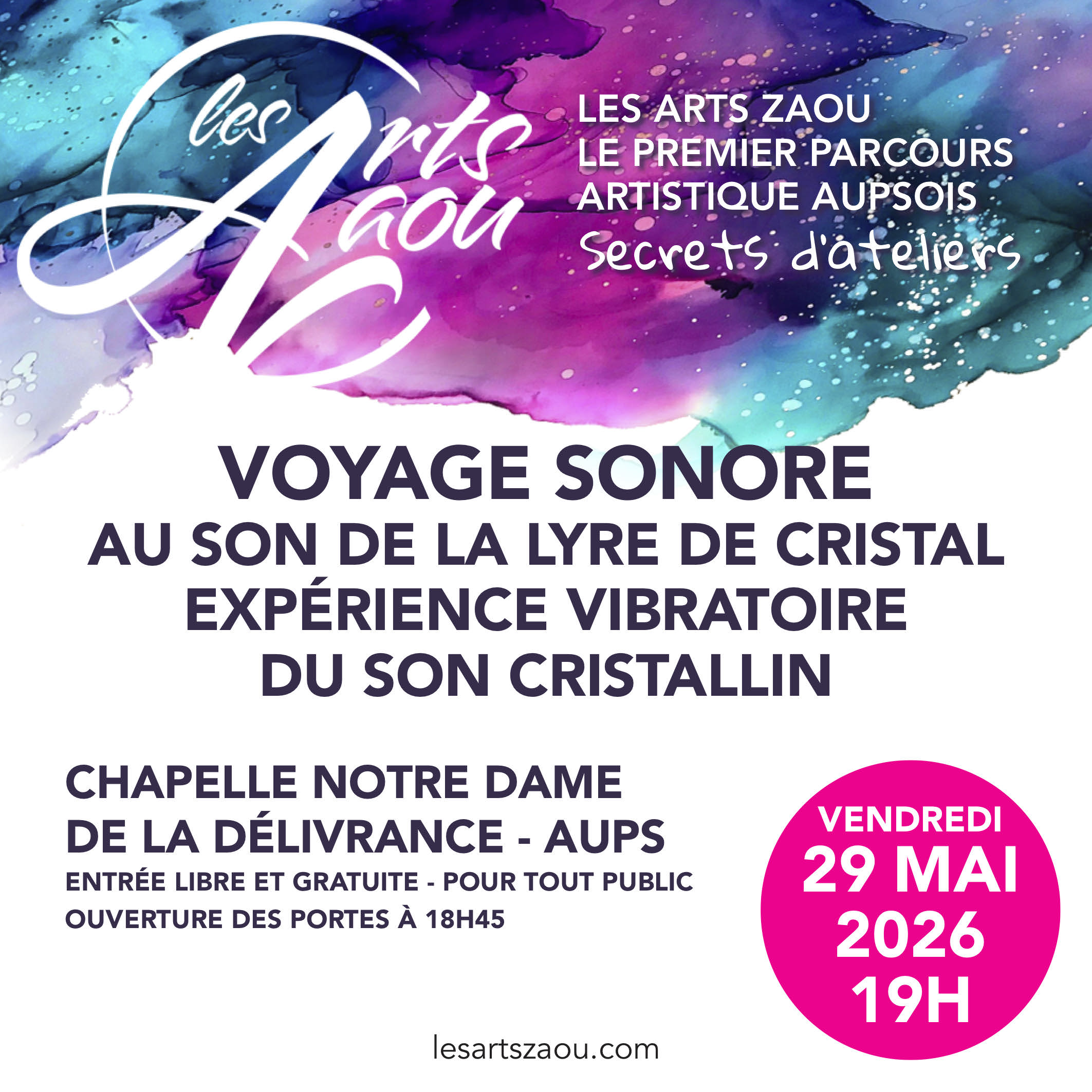 Voyage sonore - Les Arts Zaou_Aups