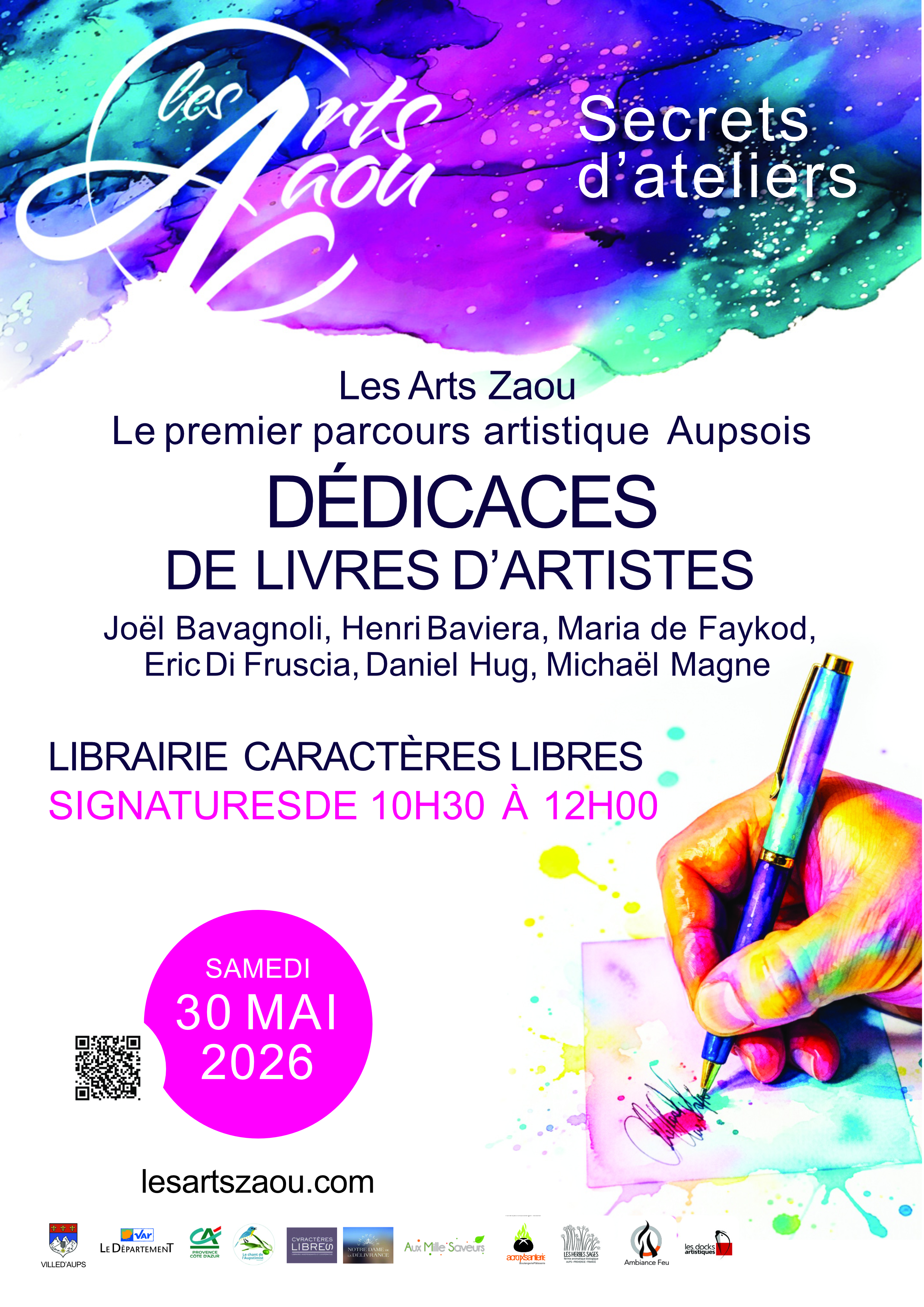 dédicaces - Les Arts Zaou_Aups