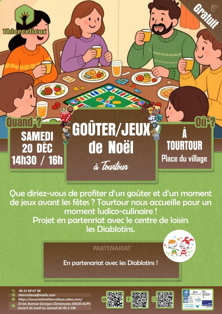 Goûter/Jeux de Noël - Les animations du Thiercelieux_Aups