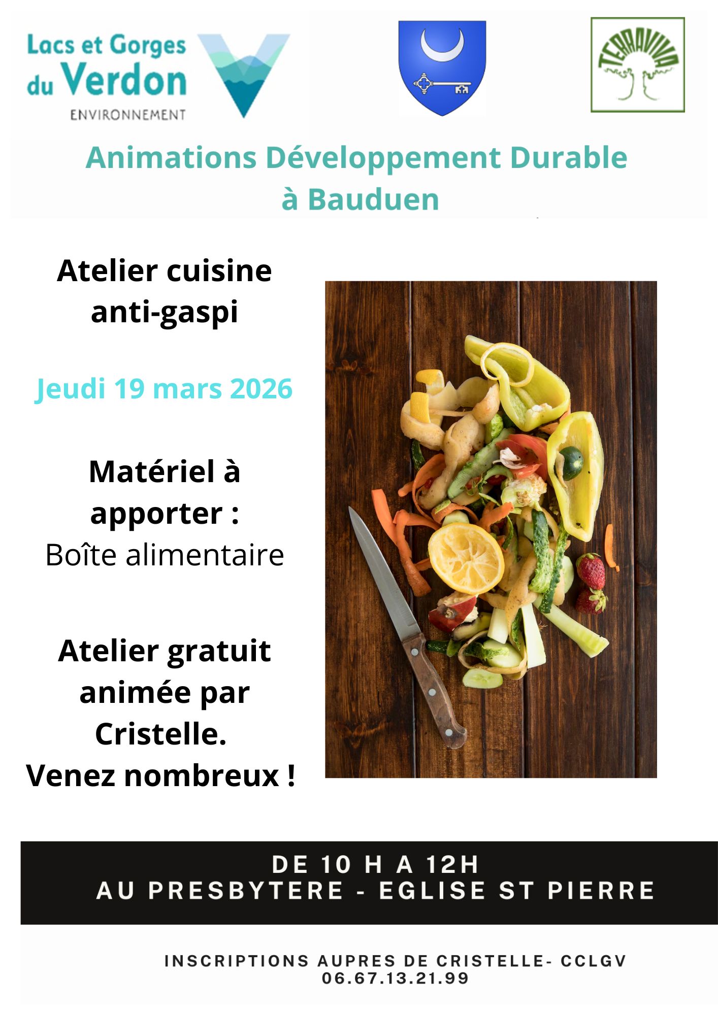 cuisine - Animations Développement Durable à Bauduen_Bauduen