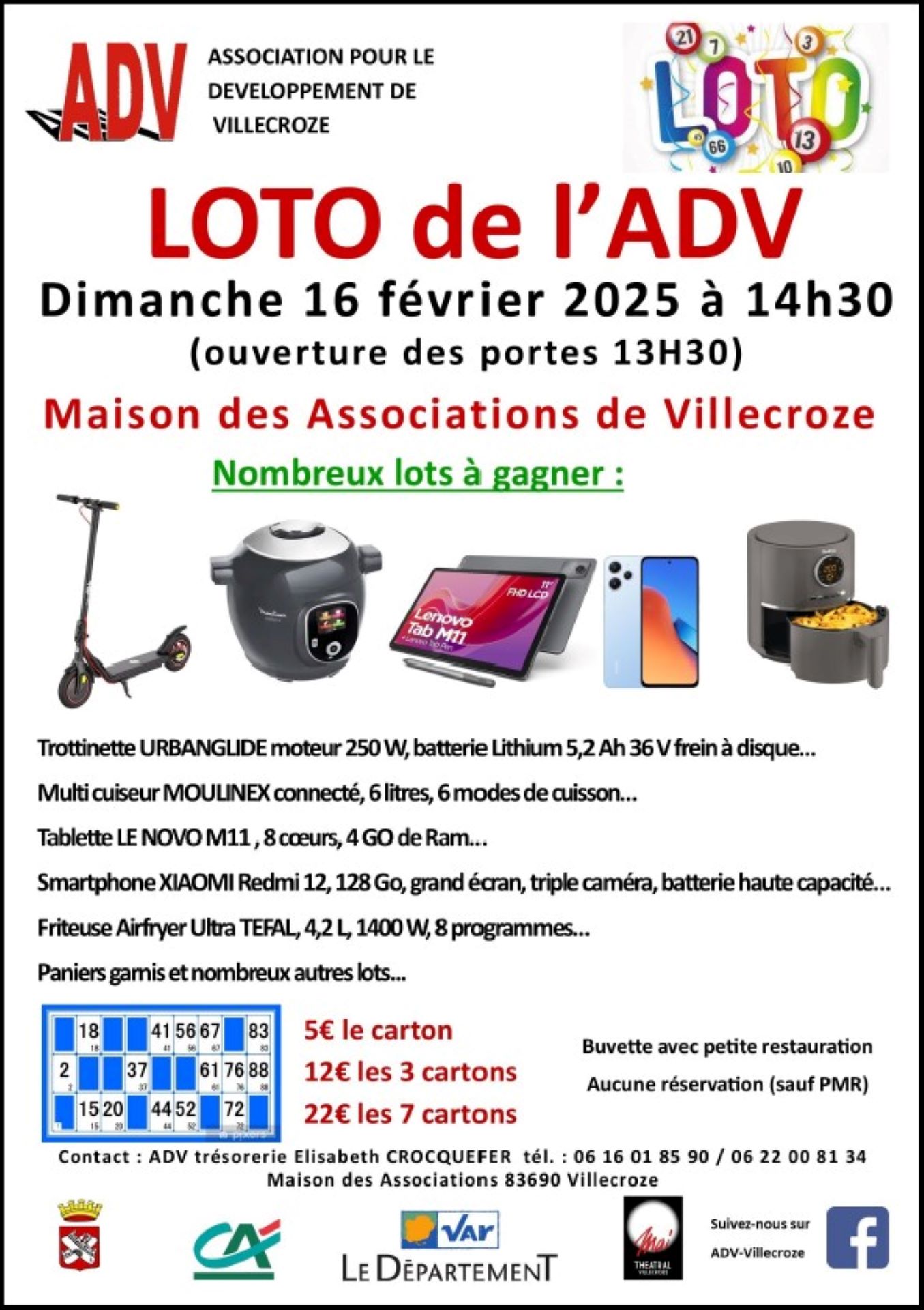 Loto de l'ADV - Loto de l'ADV_Villecroze