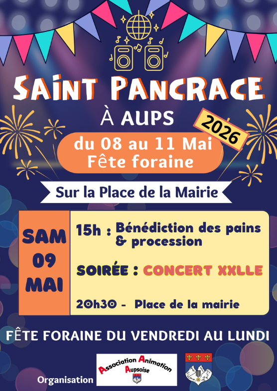 Fête de la Sainte Pancrace - Fête de la Saint Pancrace_Aups