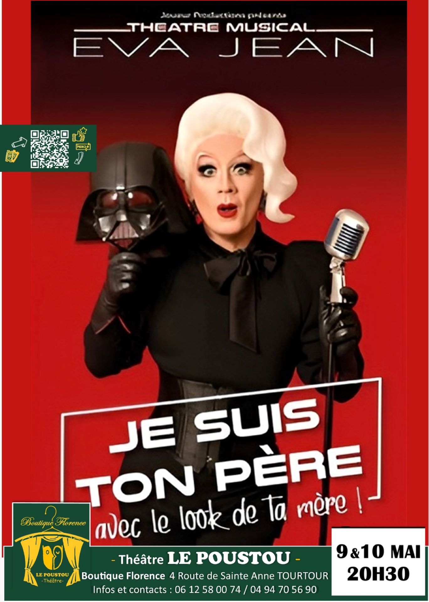 Je suis ton père - Théâtre - Le Poustou - Tourtour