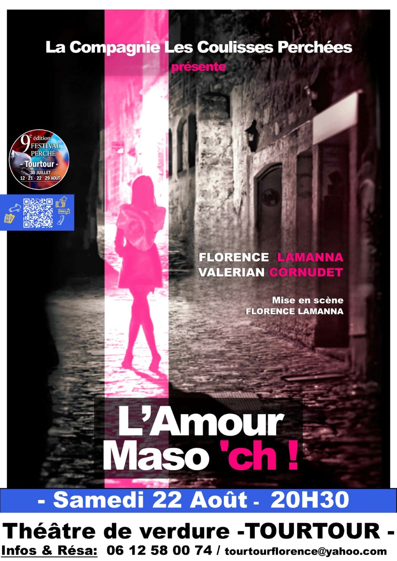 L'Amour Maso'ch ! - Théâtre - Le Poustou - Tourtour