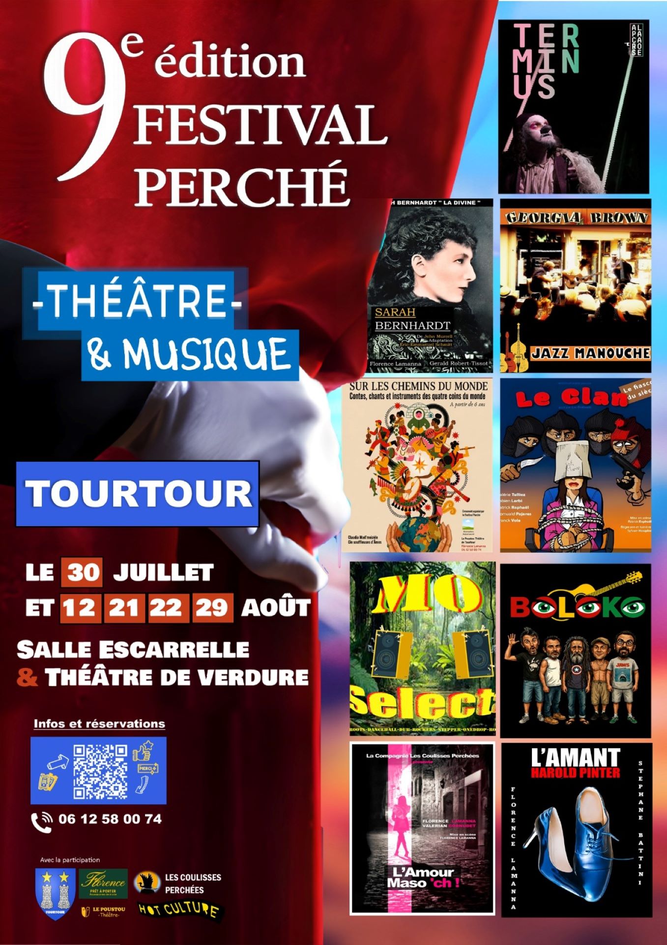 Programme - Théâtre - Le Poustou - Tourtour