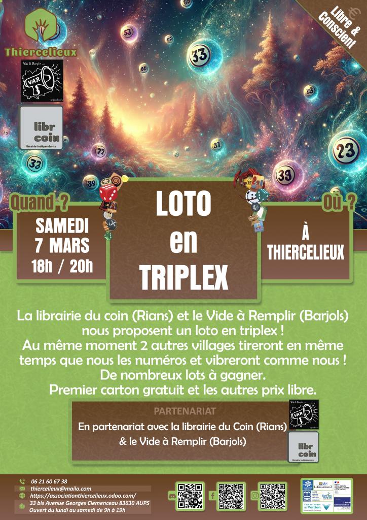Loto - Les animations du Thiercelieux_Aups