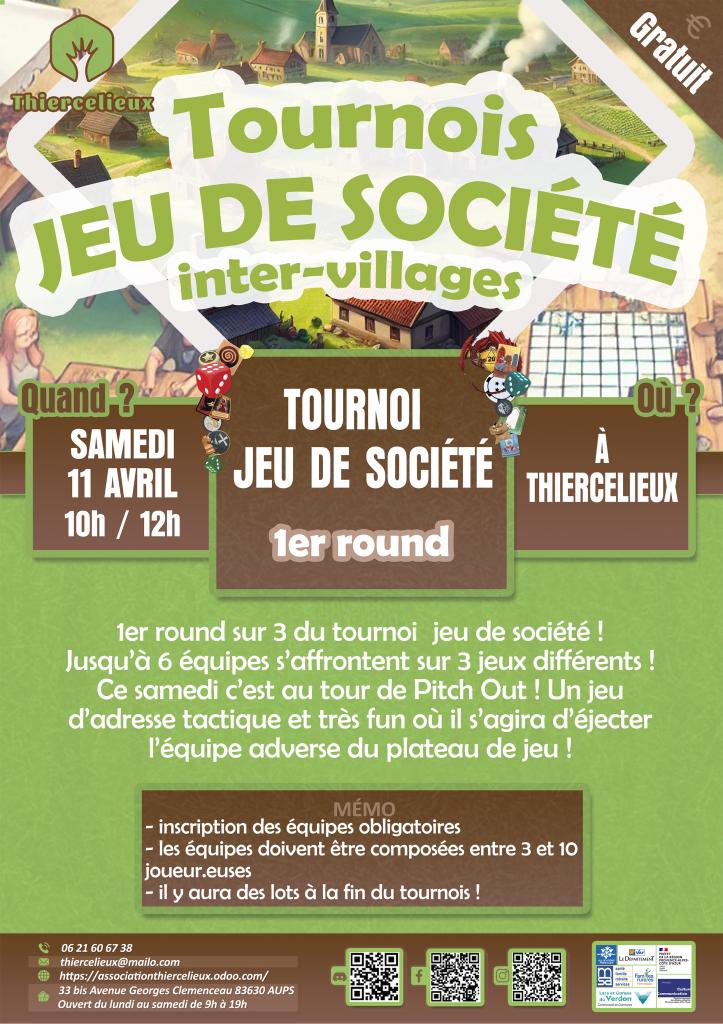 Tournois de jeux de société - Les animations du Thiercelieux_Aups