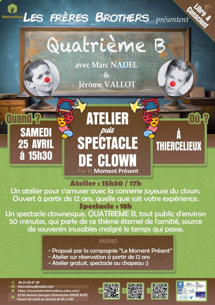 Spectacle de clown - Les animations du Thiercelieux_Aups