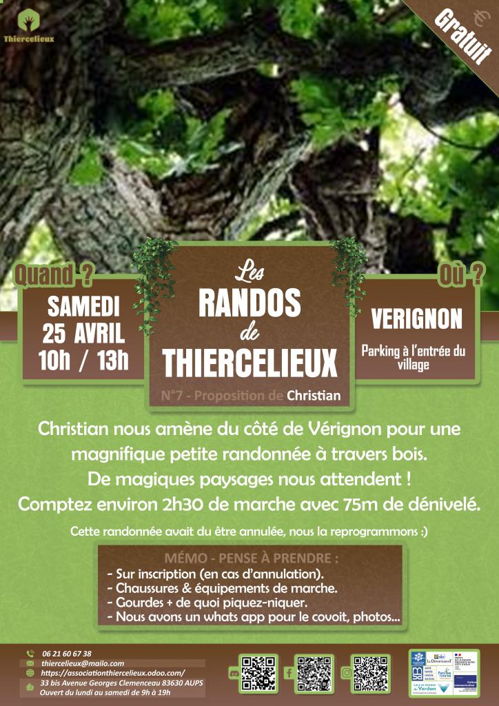 Rando à Vérignon - Les animations du Thiercelieux_Aups