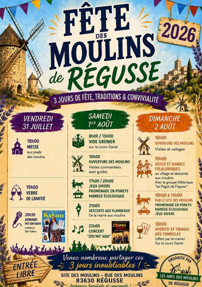 Fête des Moulins à Vent_Régusse