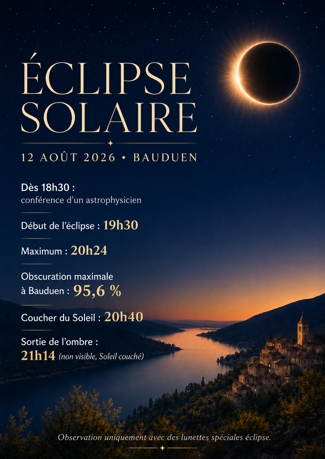 Eclipse solaire_Bauduen