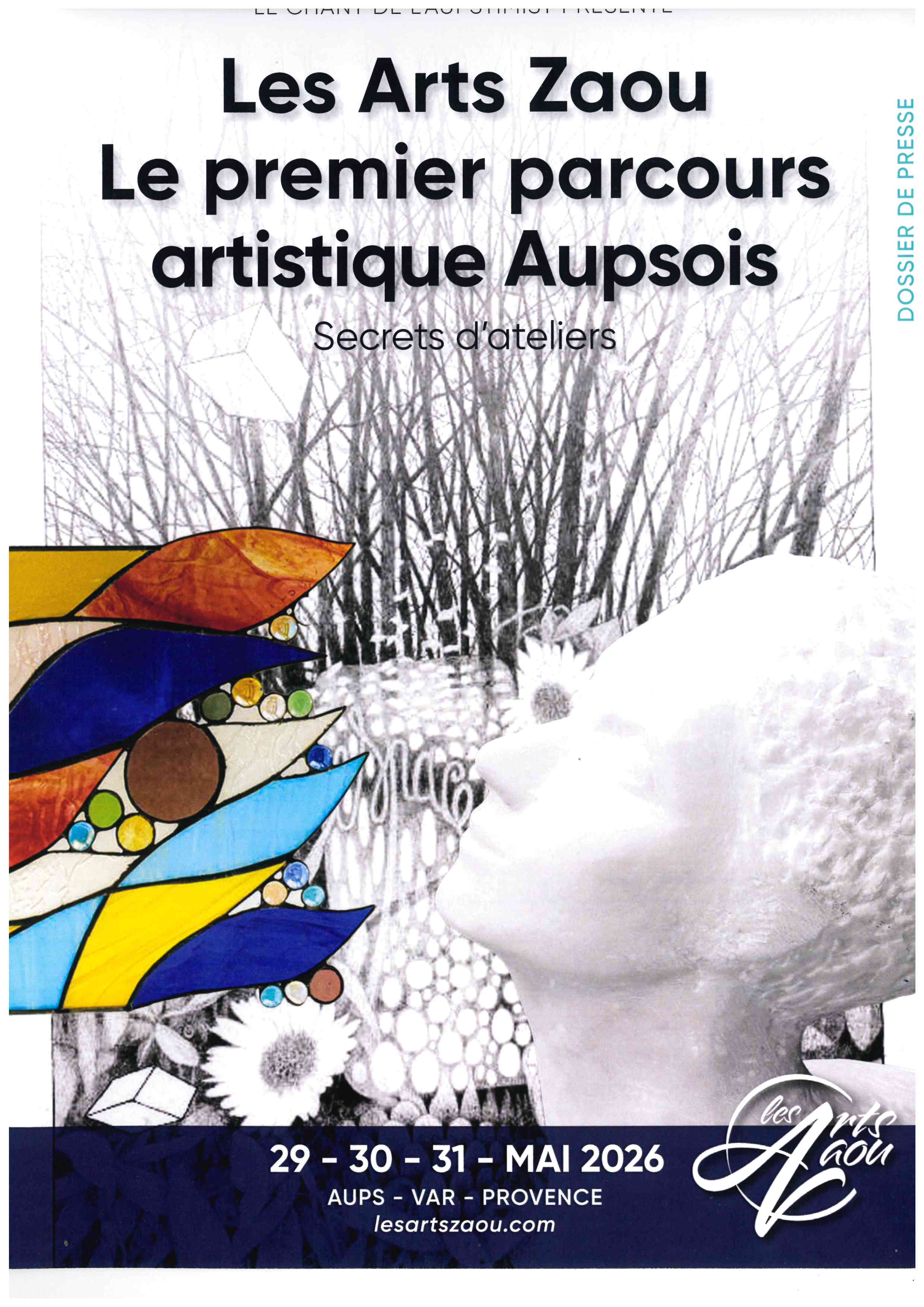 Parcours artistique aupsois - Les Arts Zaou_Aups