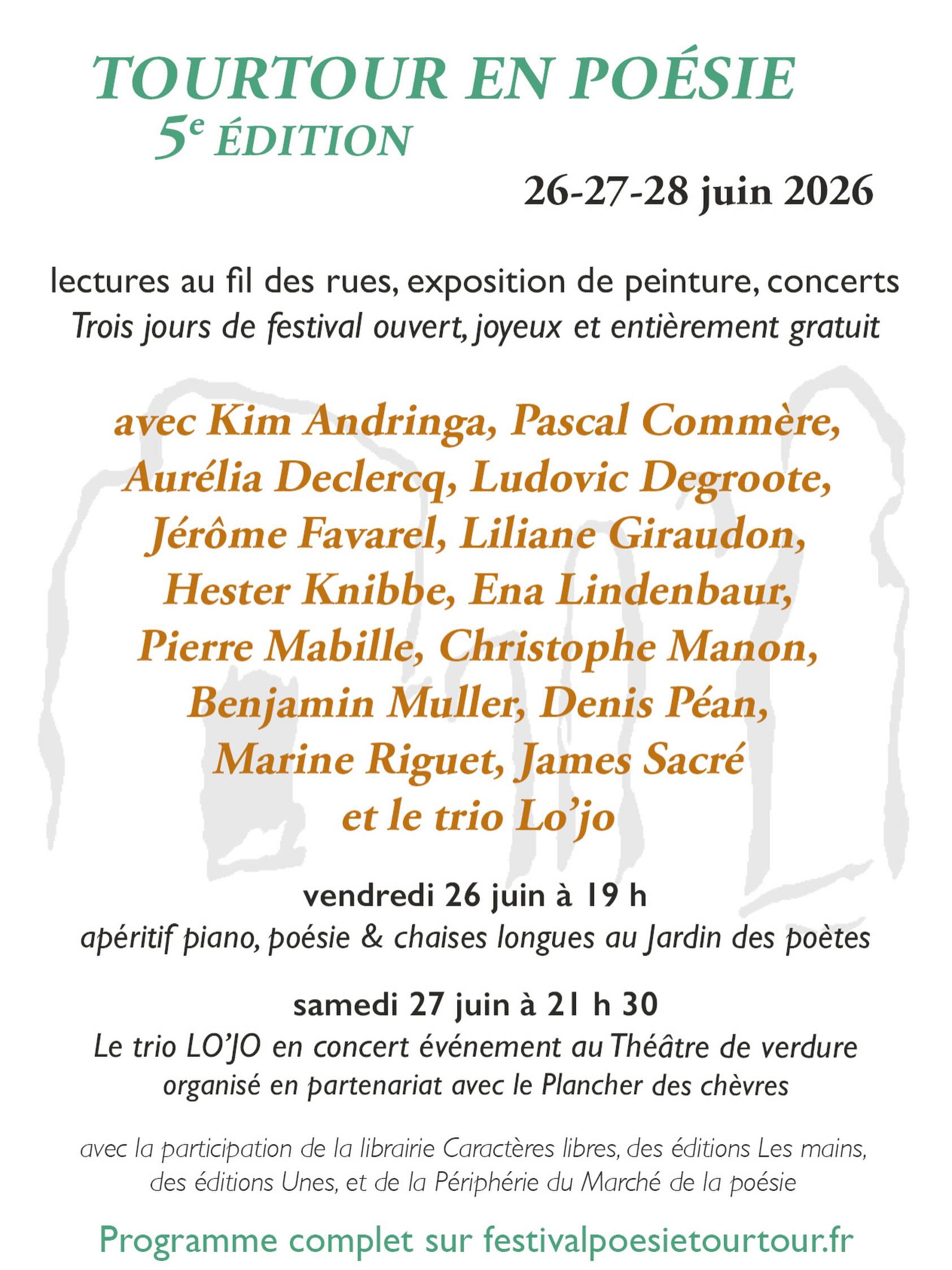 5e Festival de Poésie de Tourtour - 5e Festival de Poésie de Tourtour