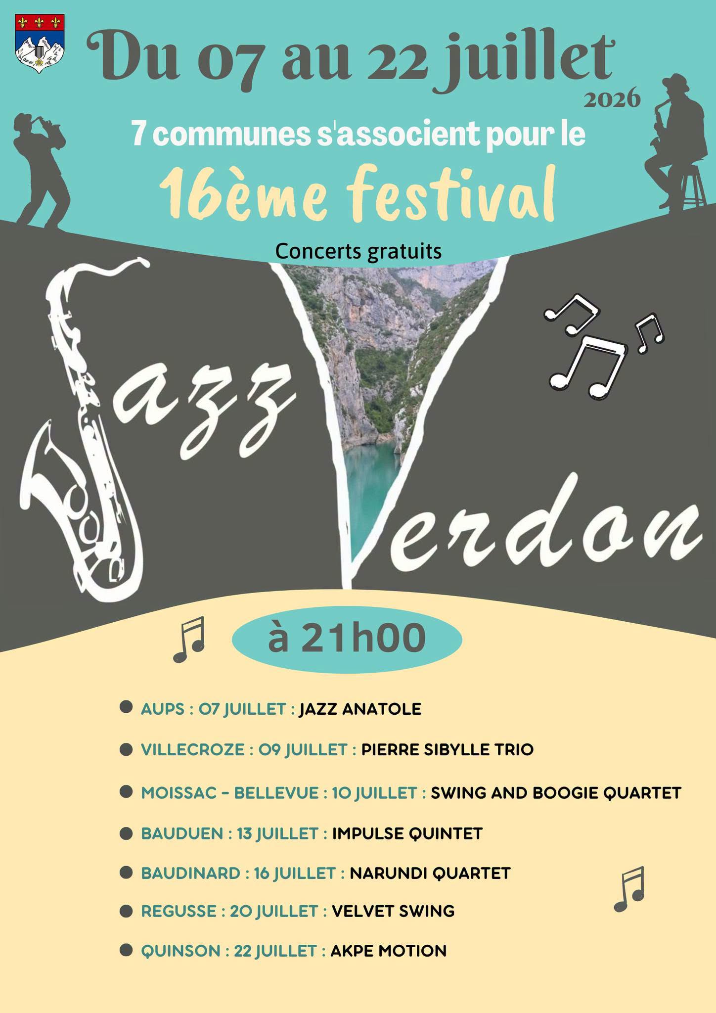 16e Festival Jazz Verdon