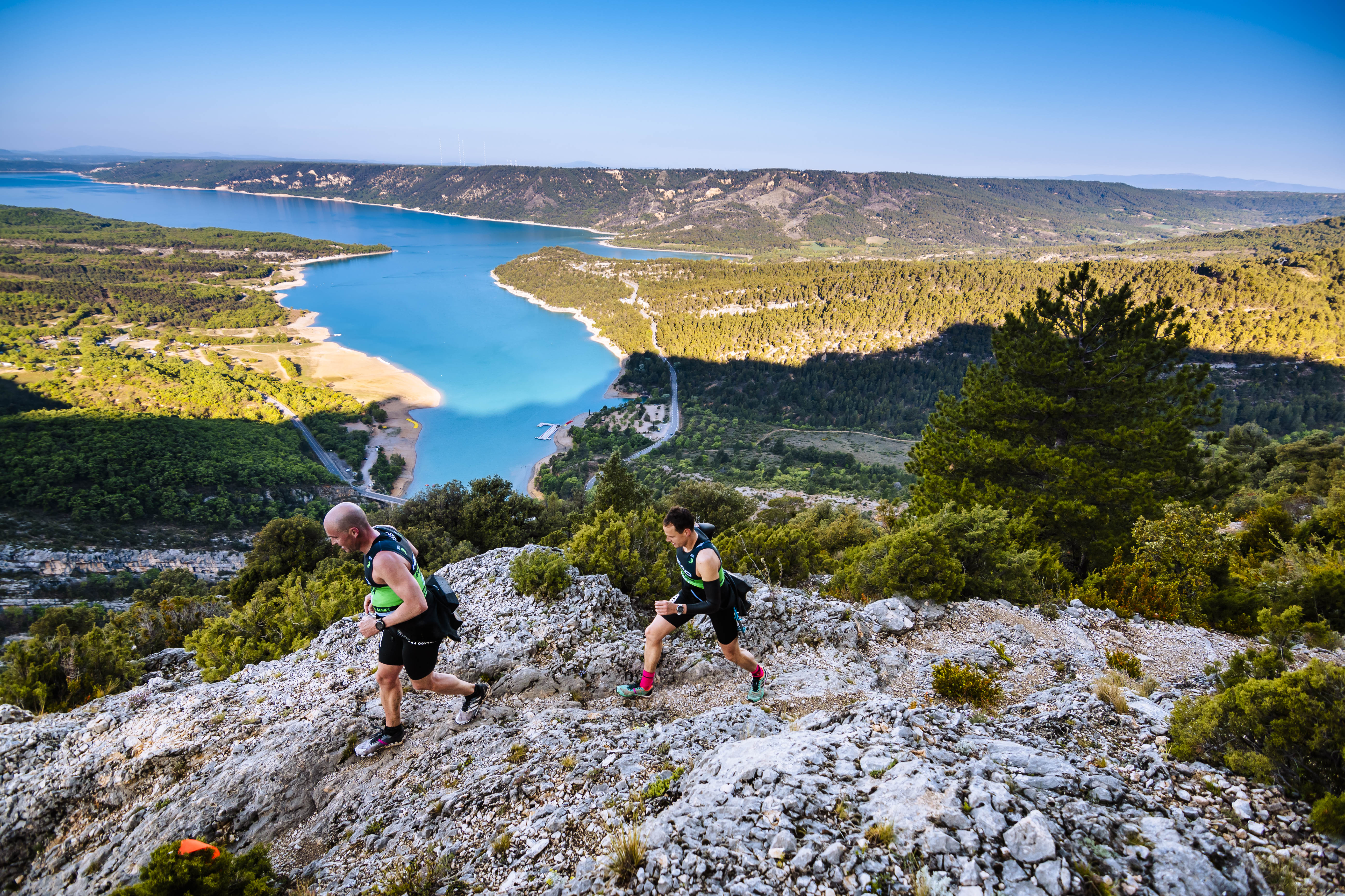 Sur le sentier - SWIMRUNMAN Gorges du Verdon