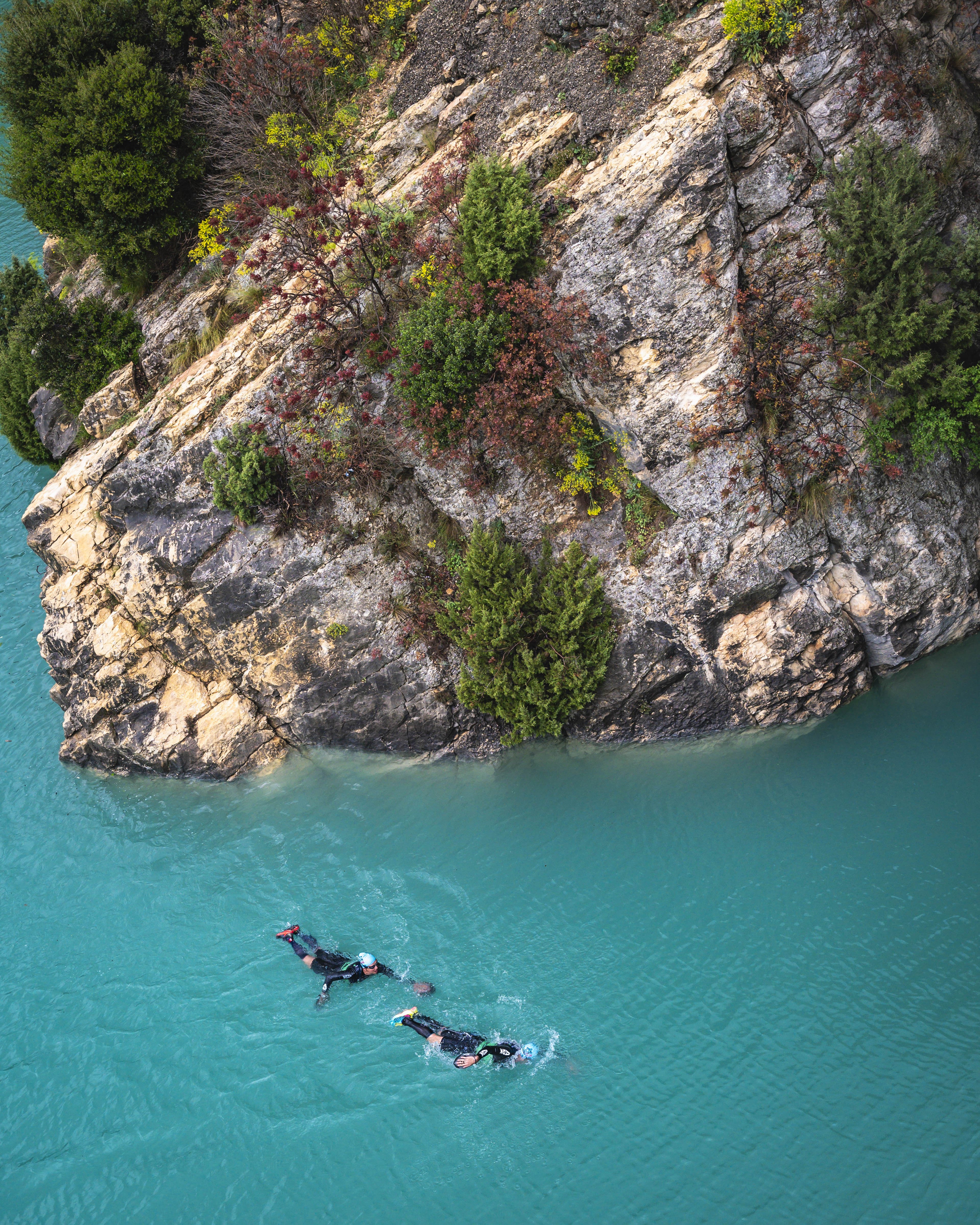 Dans l'eau - SWIMRUNMAN Gorges du Verdon