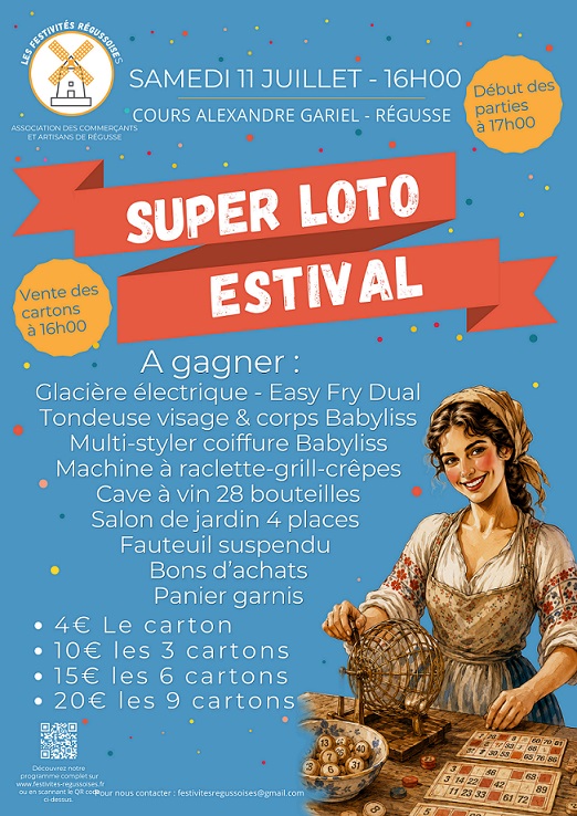 Loto en plein air_Régusse