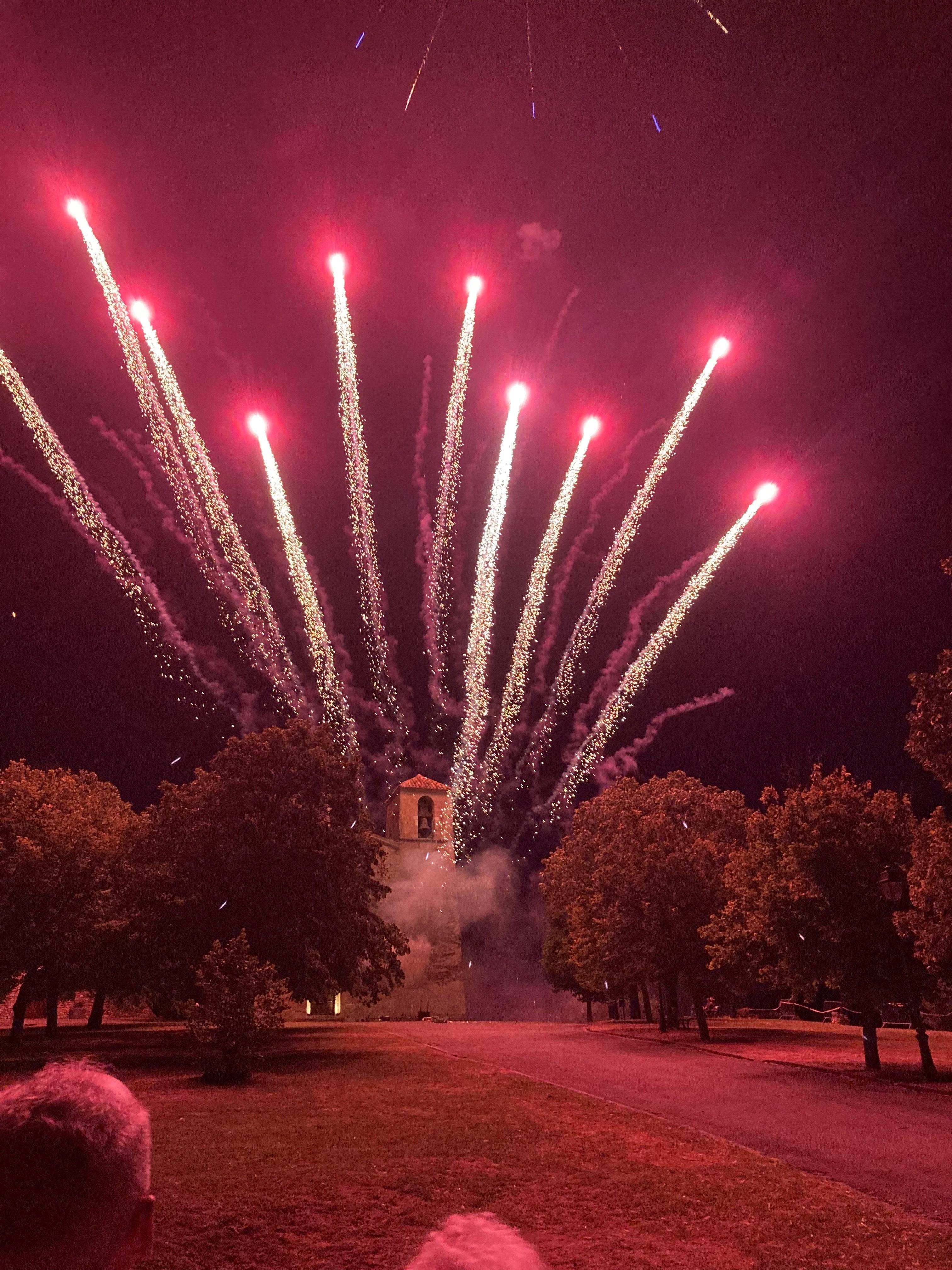 Fête du village - Feux d'artifice