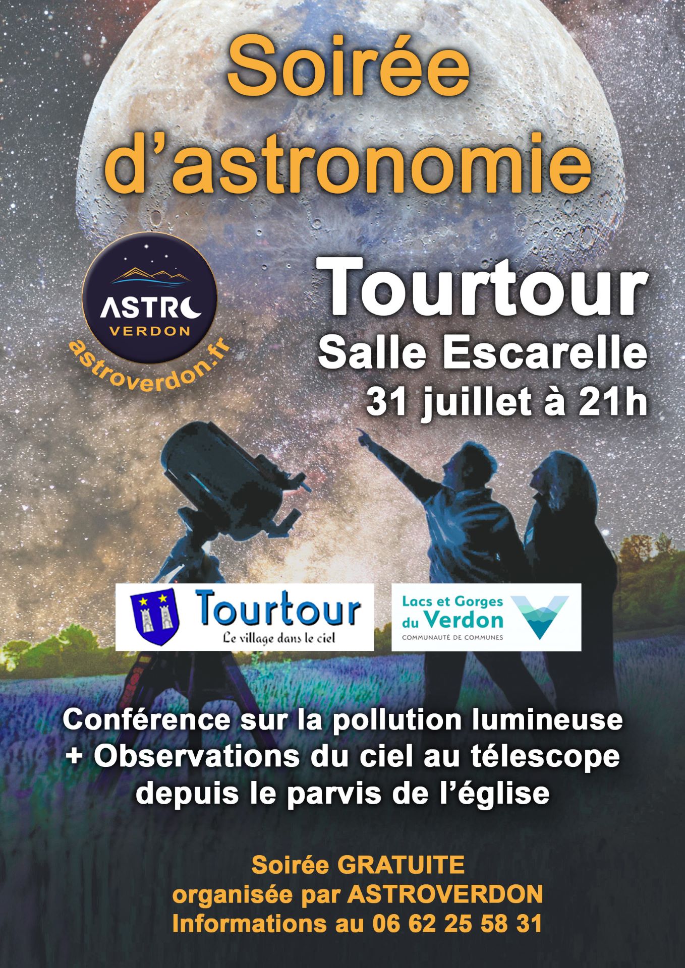 Soirée d'Astronomie - Soirée de clôture du festival hommage à Paul Cézanne