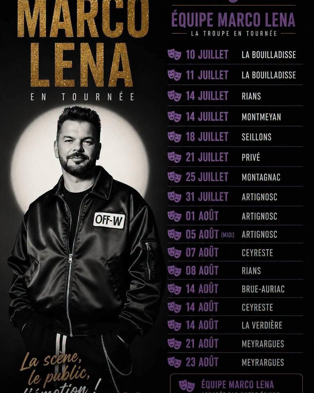 Affiche concert du 5 - Aïoli_Artignosc-sur-Verdon