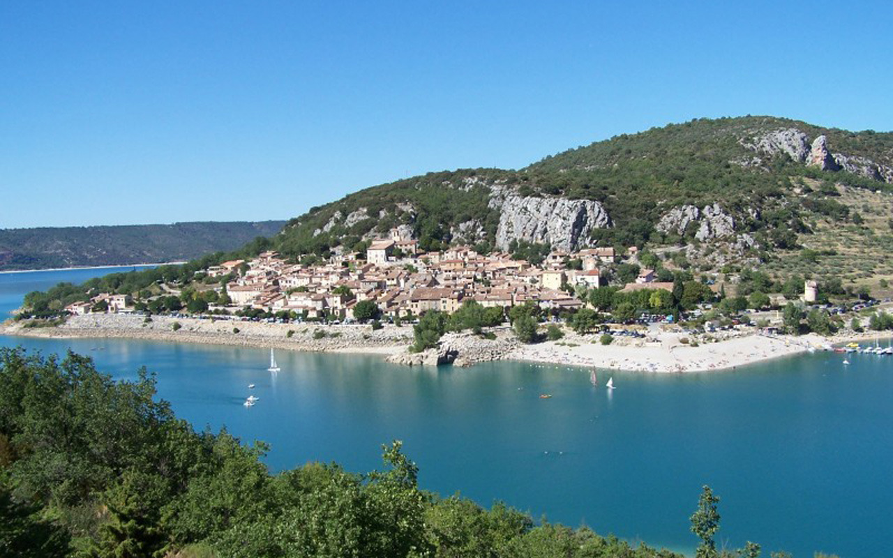 Bauduen, le Saint-tropez du verdon - Bauduen