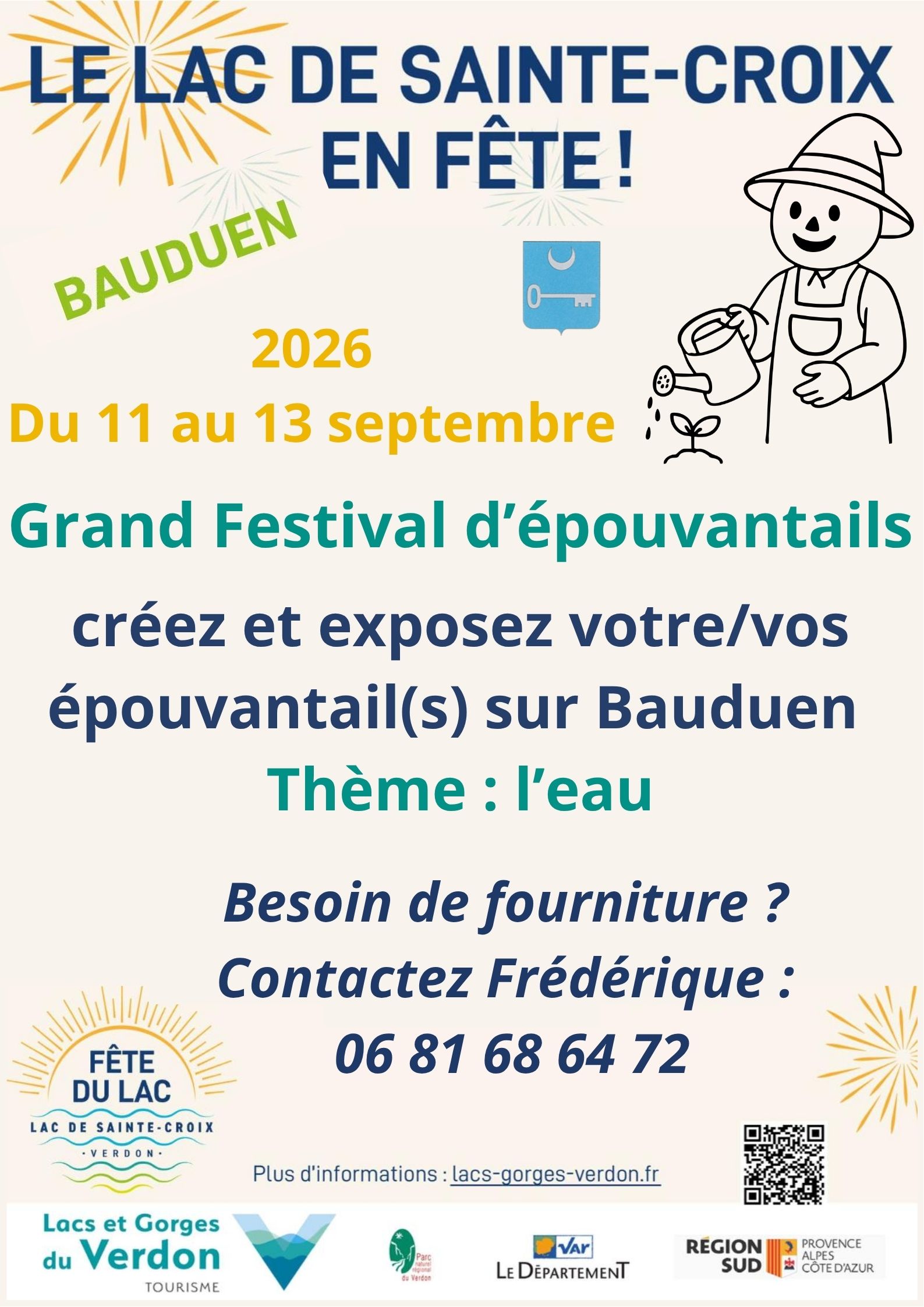 Fête du lac de Sainte Croix - Festival d'épouvantail à Bauduen_Bauduen
