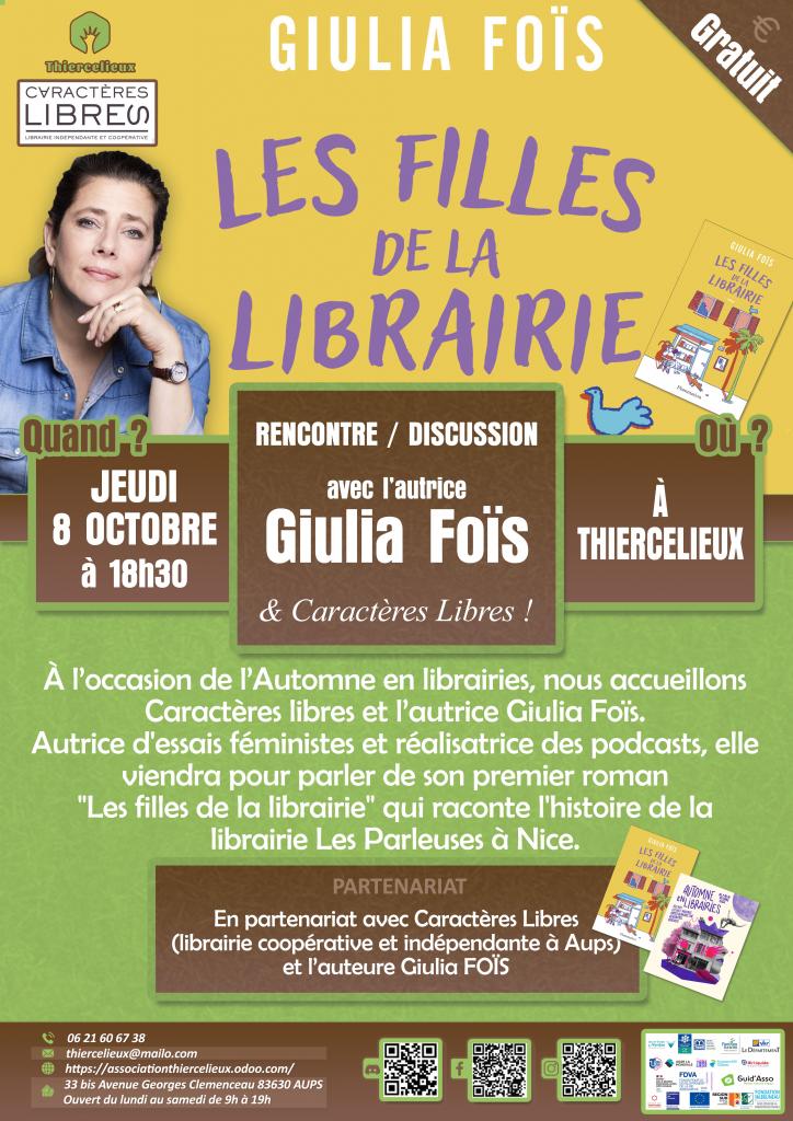 Les filles de la librairie - Les animations du Thiercelieux_Aups